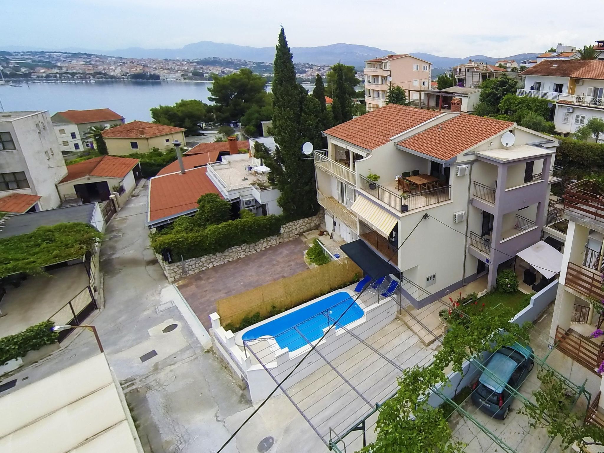 Villa "Petra" mit Blick auf das Wasser-Buiten