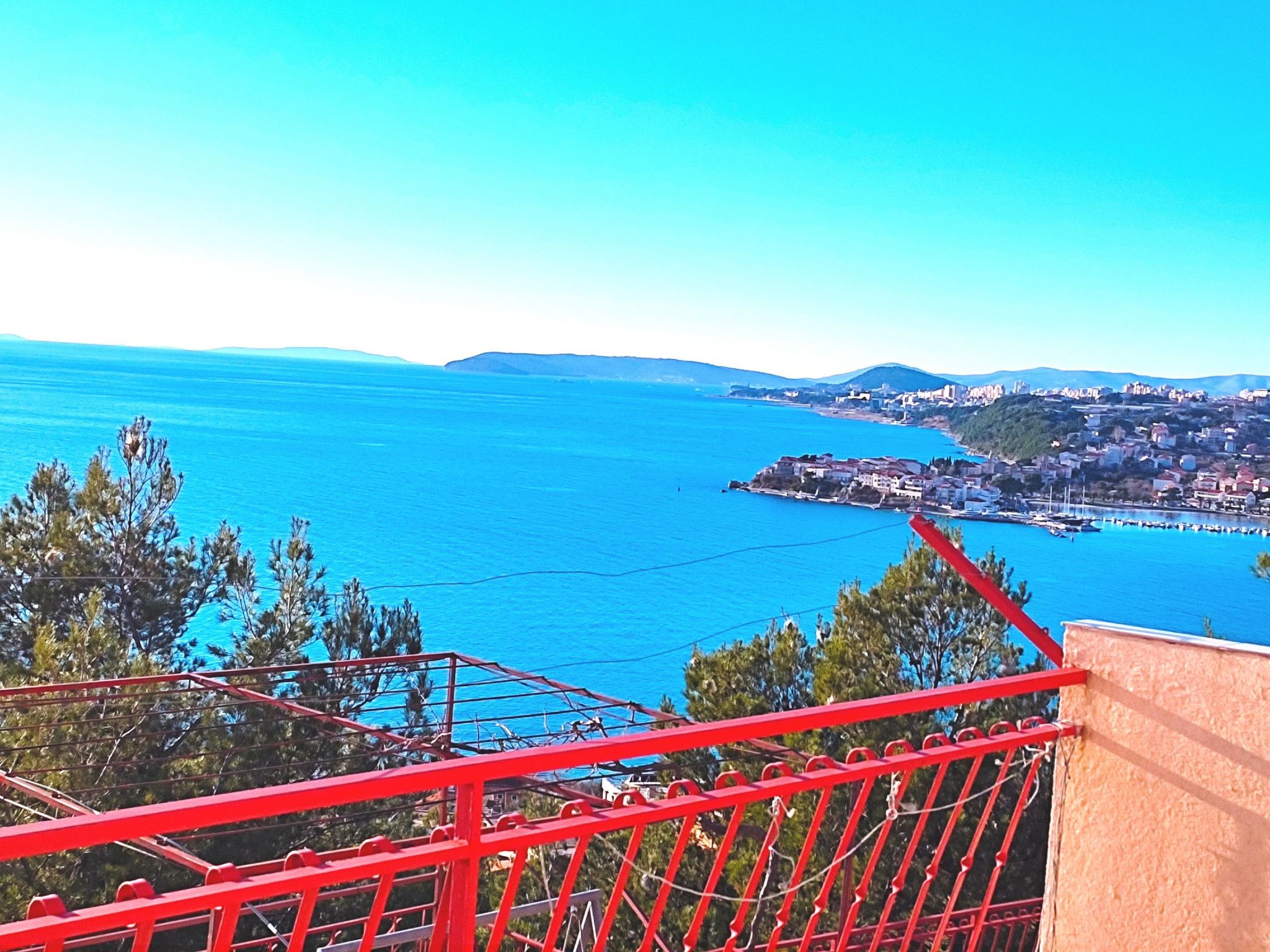 Amazing View Wohnung atemberaubenden Blick auf das Meer Stadt