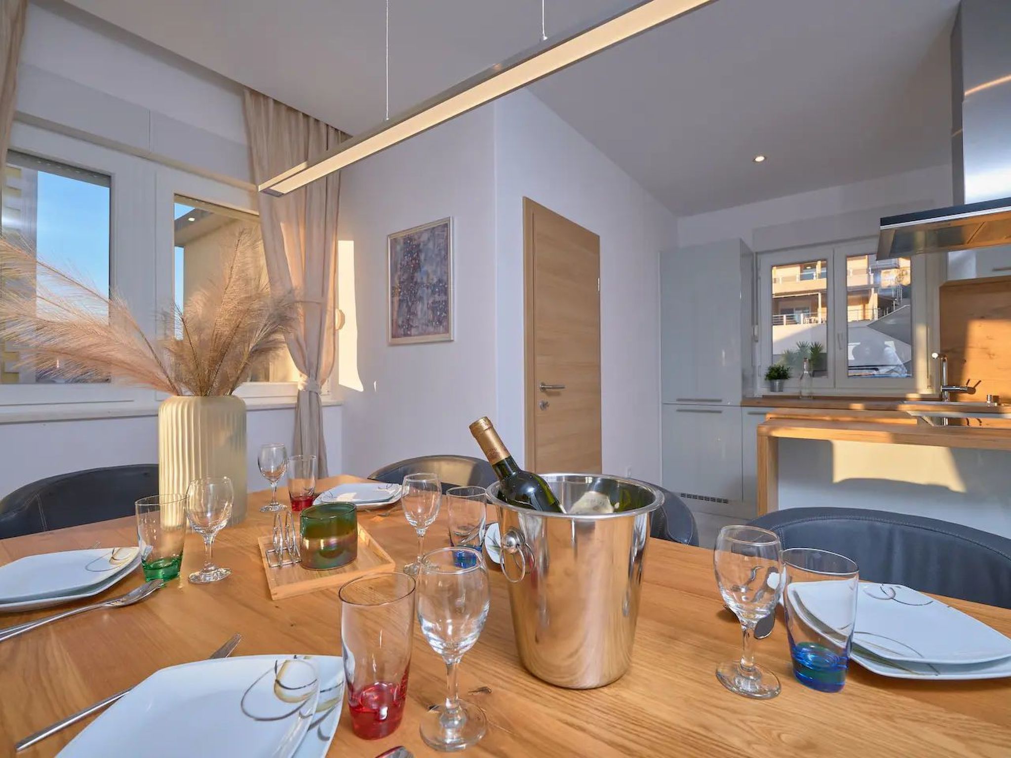 M&M Ferienhaus mit Pool-Dedans