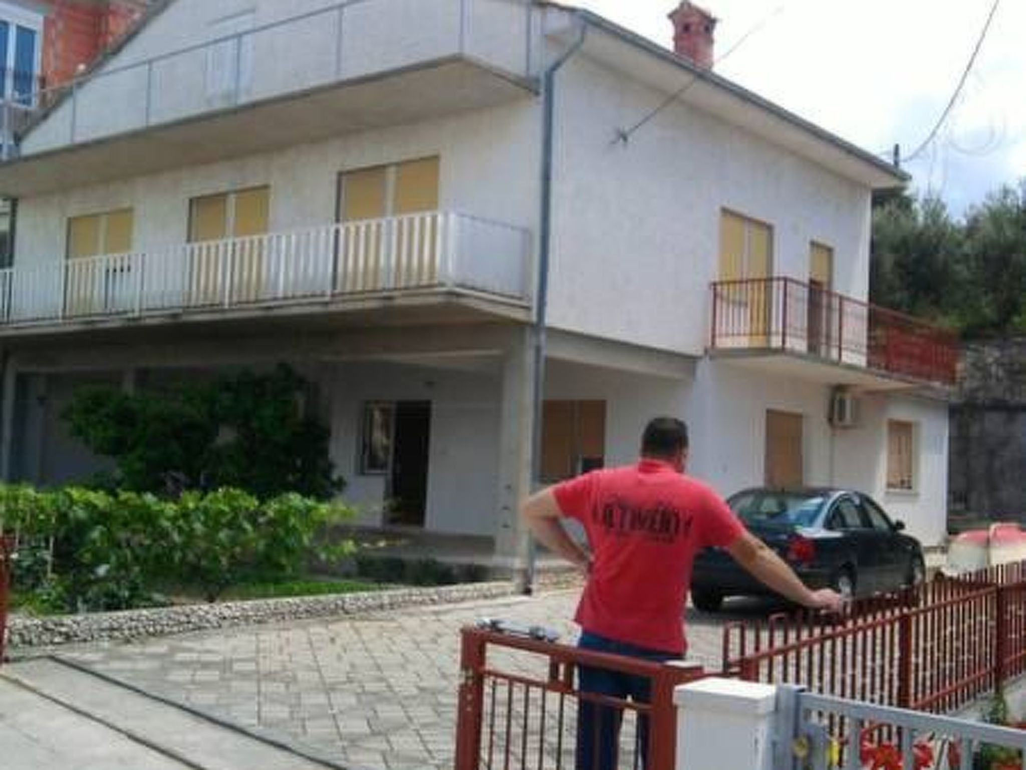 Strandnahe Wohnung mit großer Terrasse