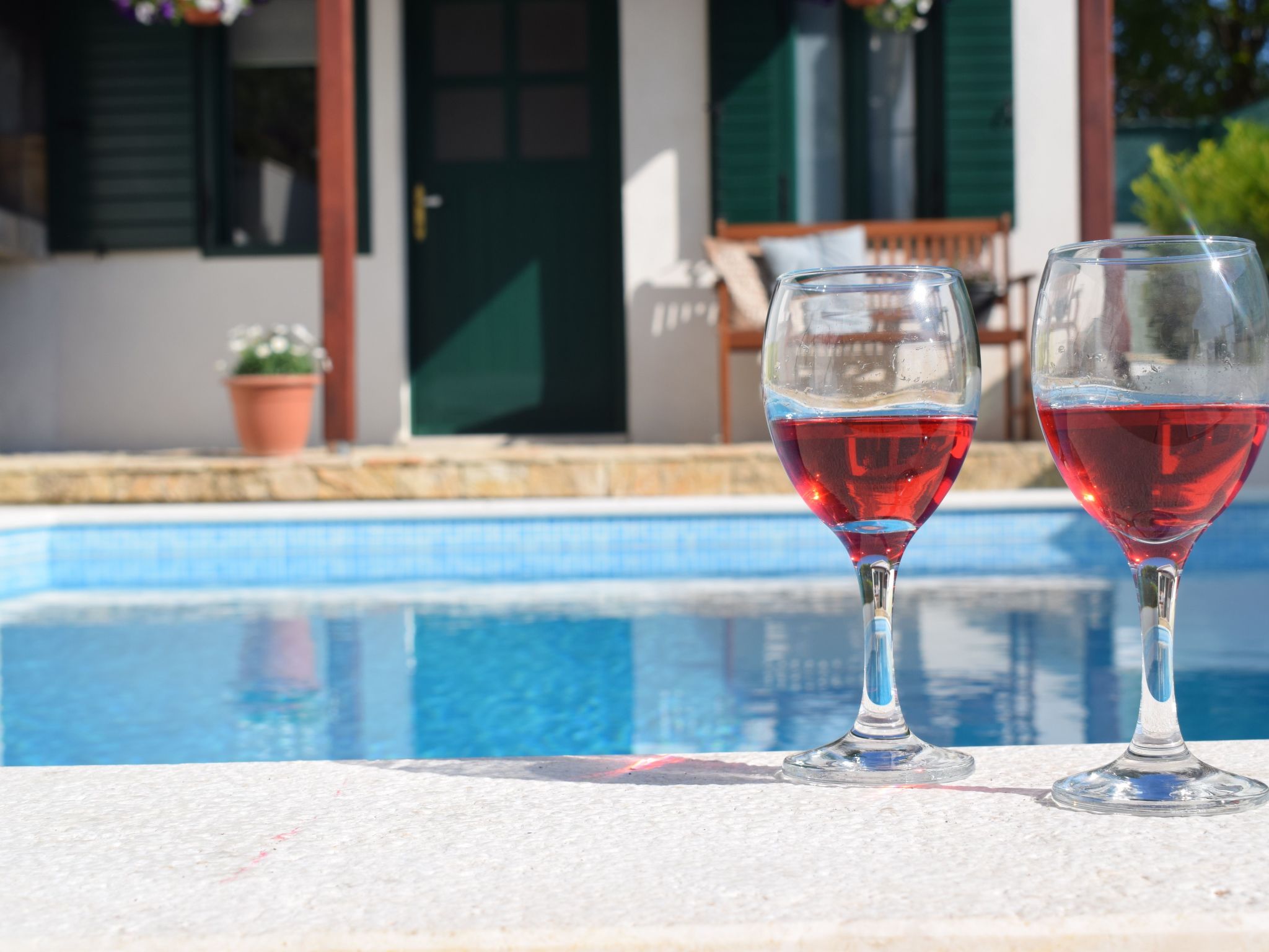 Vakantiehuis met privé zwembad in Podstrana (Kroatië) voor 7 personen