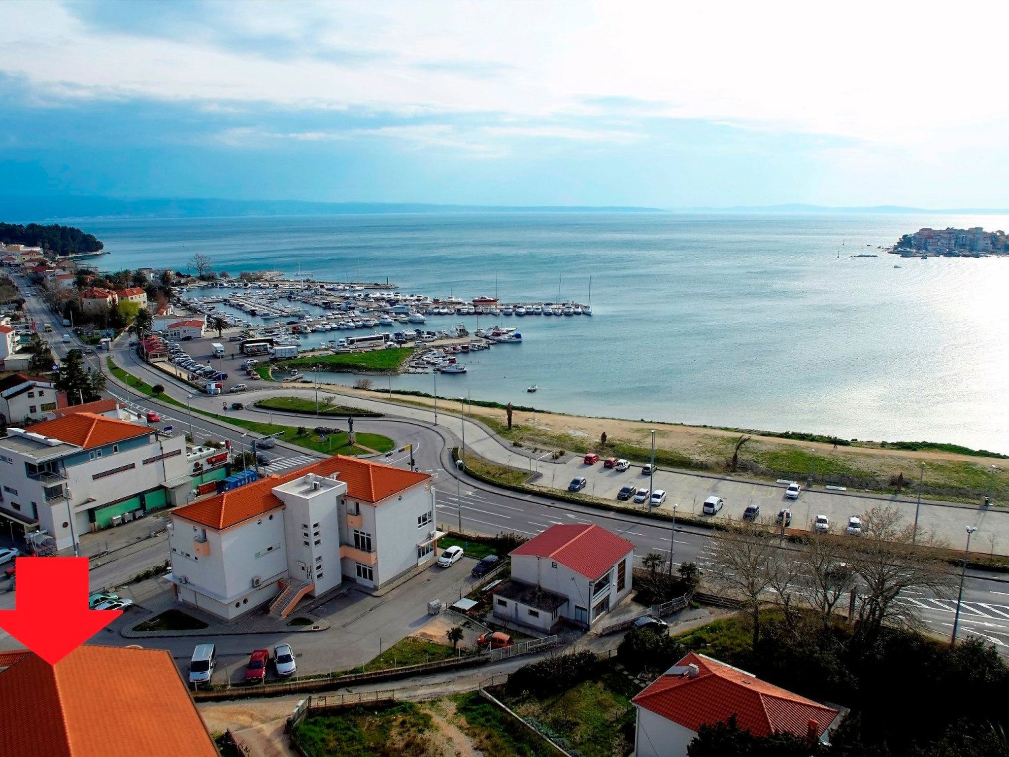 Für 4 Personen ca. 60 m&sup2; in Podstrana, Dalmatien (Gespanschaft Split-Dalma