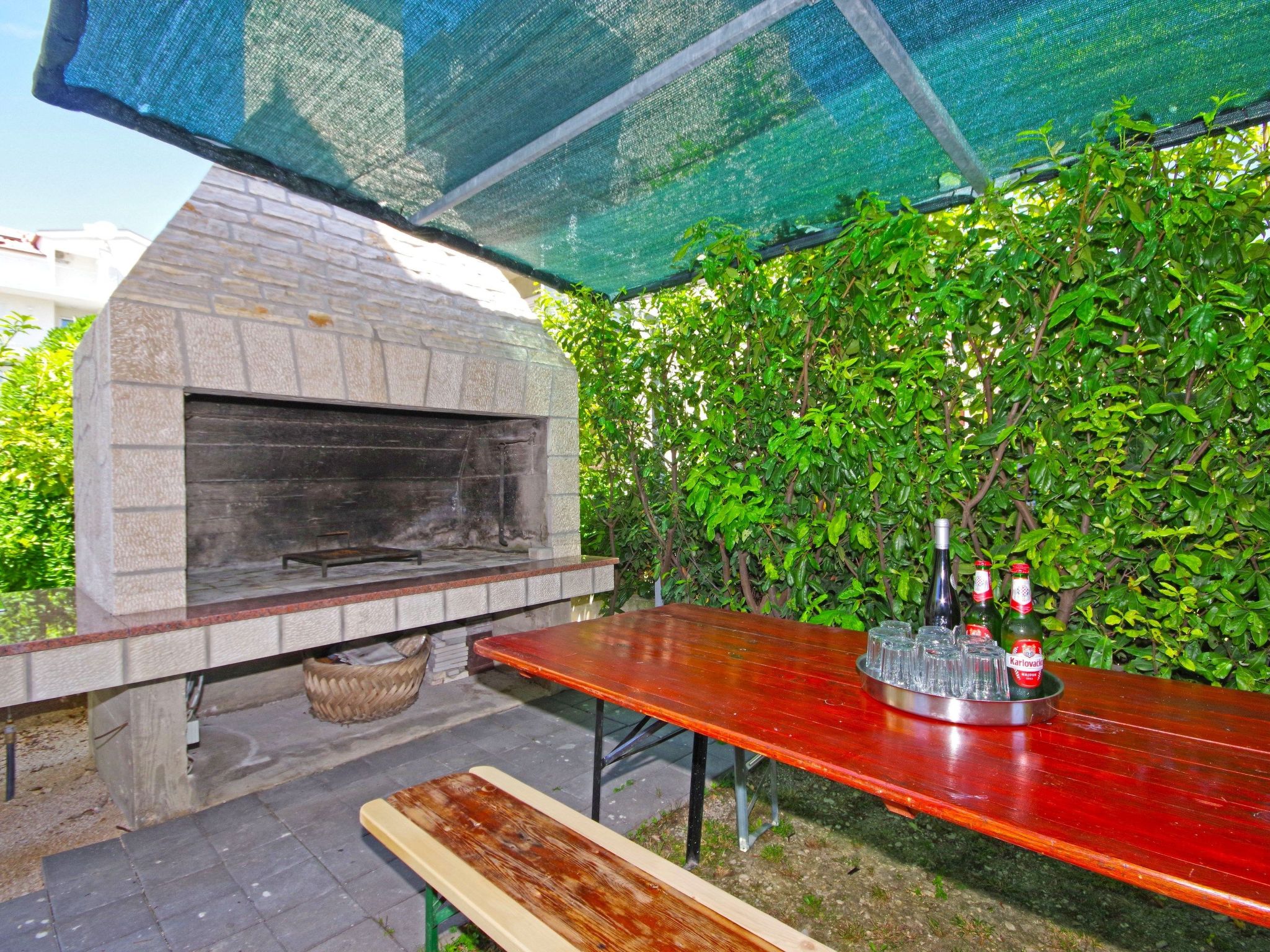 Für 4 Personen ca. 60 m&sup2; in Podstrana, Dalmatien (Gespanschaft Split-Dalma-Draußen