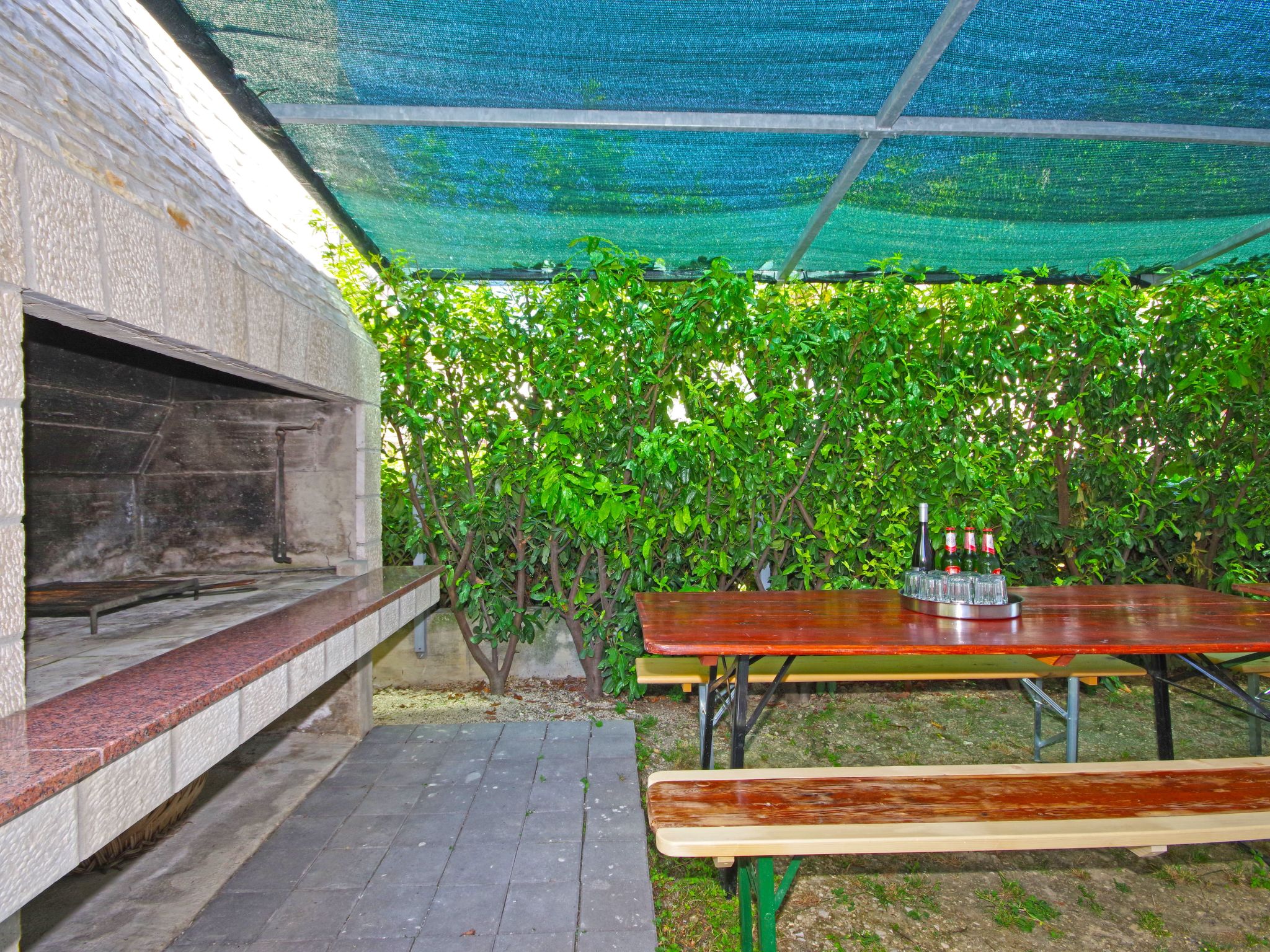 Für 4 Personen ca. 60 m&sup2; in Podstrana, Dalmatien (Gespanschaft Split-Dalma-Draußen