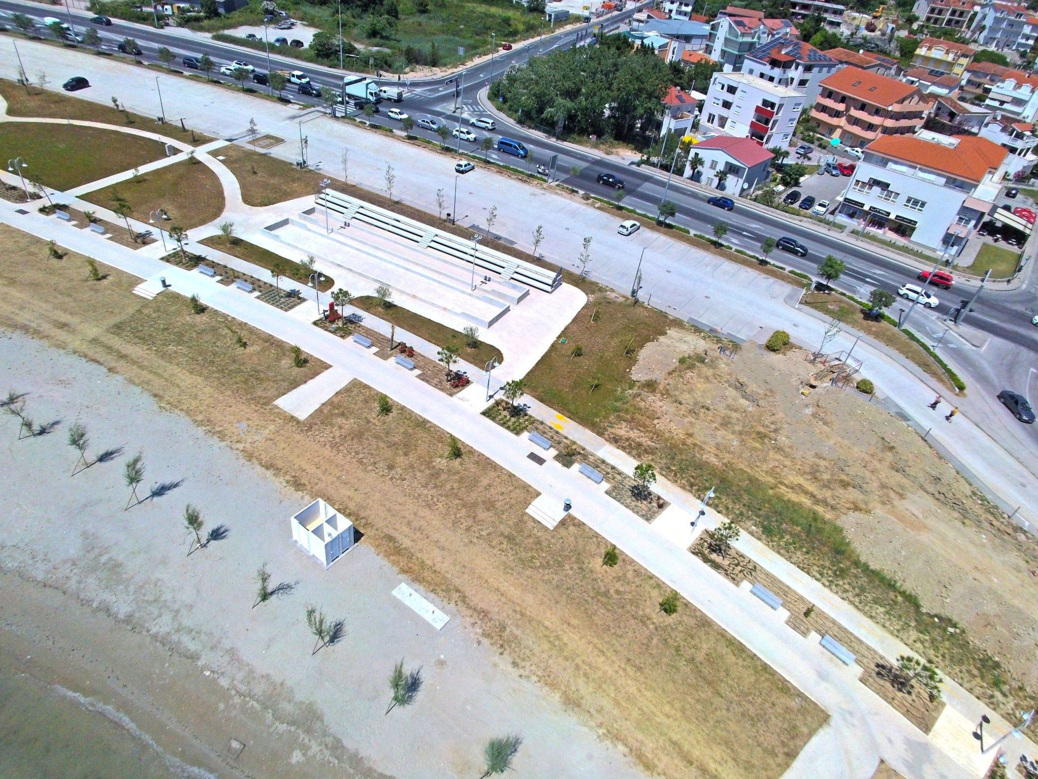 Für 4 Personen ca. 60 m&sup2; in Podstrana, Dalmatien (Gespanschaft Split-Dalma-Draußen