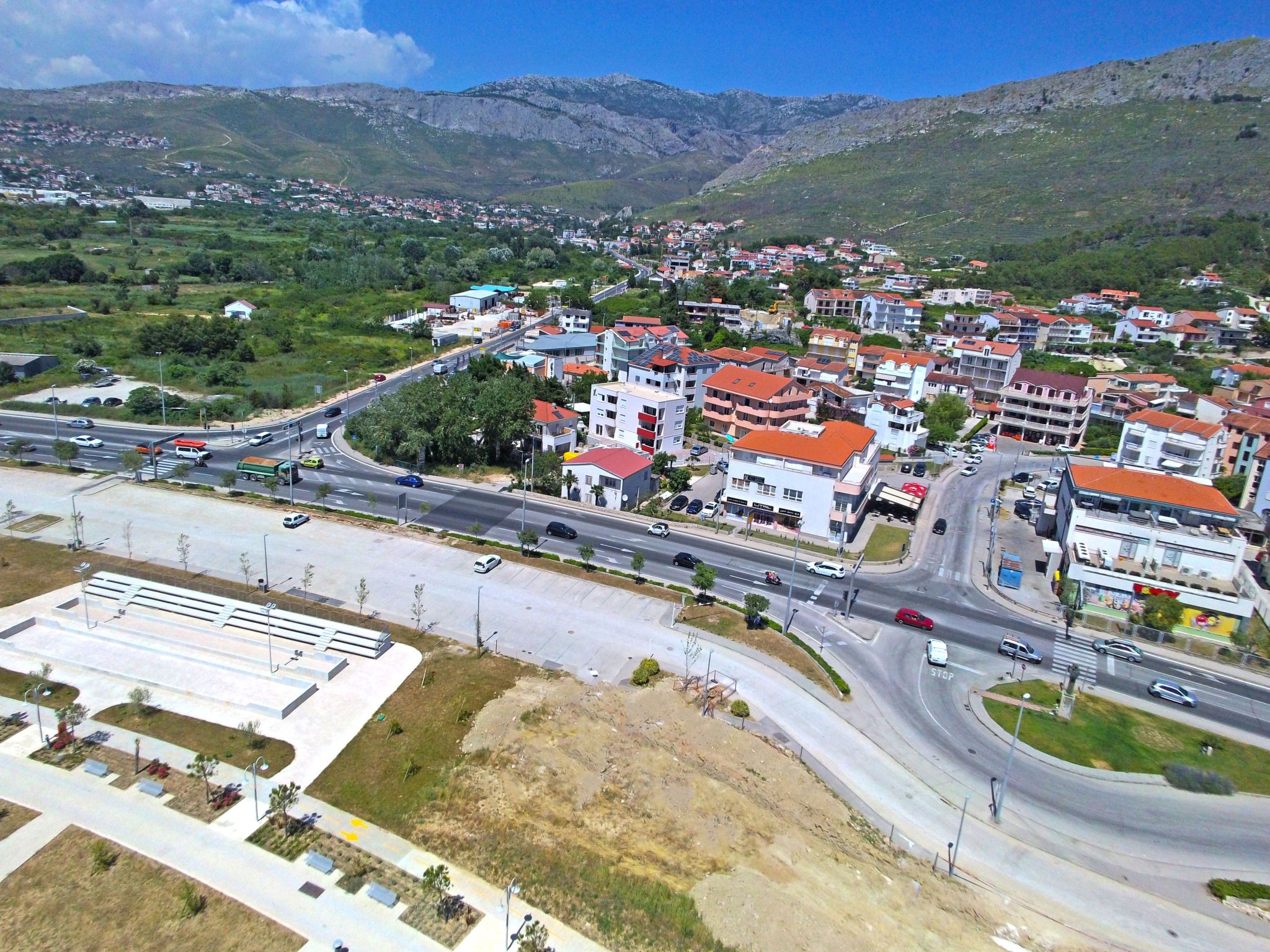 Für 4 Personen ca. 60 m&sup2; in Podstrana, Dalmatien (Gespanschaft Split-Dalma-Draußen