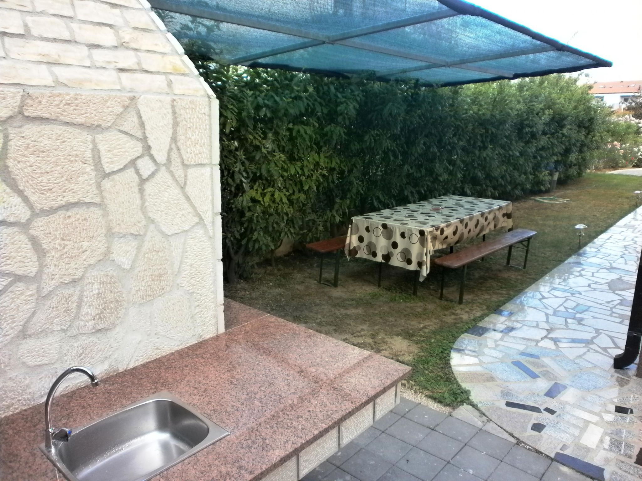 Für 4 Personen ca. 60 m&sup2; in Podstrana, Dalmatien (Gespanschaft Split-Dalma-Draußen