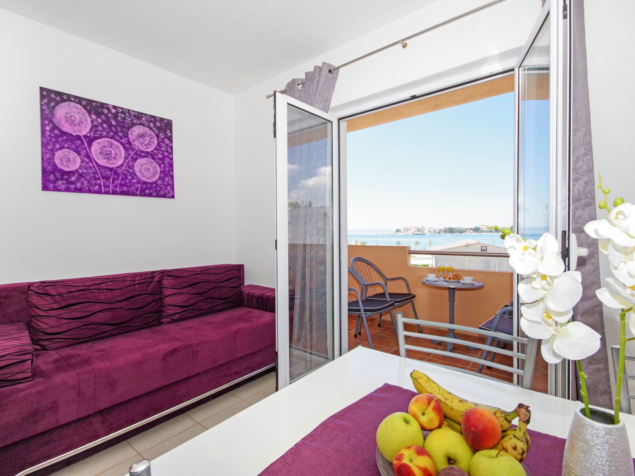 Für 4 Personen ca. 40 m&sup2; in Podstrana, Dalmatien (Gespanschaft Split-Dalma