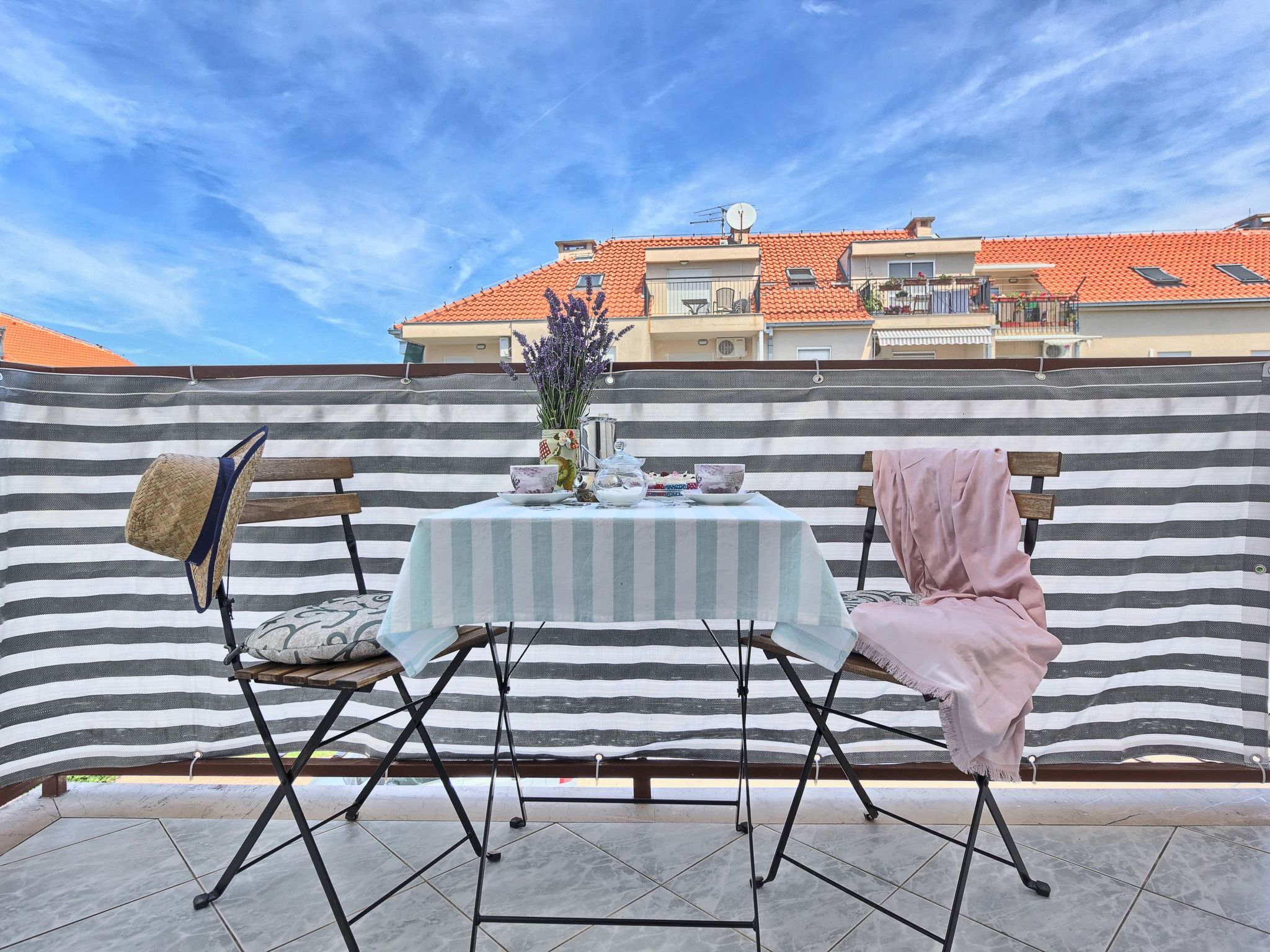 Gemütliches Studio mit Balkon-Dedans