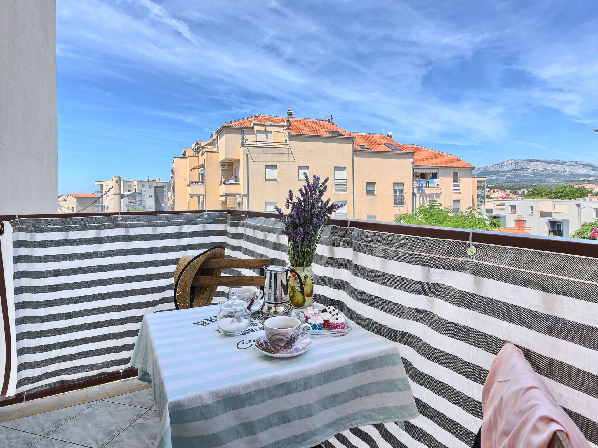 Gemütliches Studio mit Balkon-Dedans