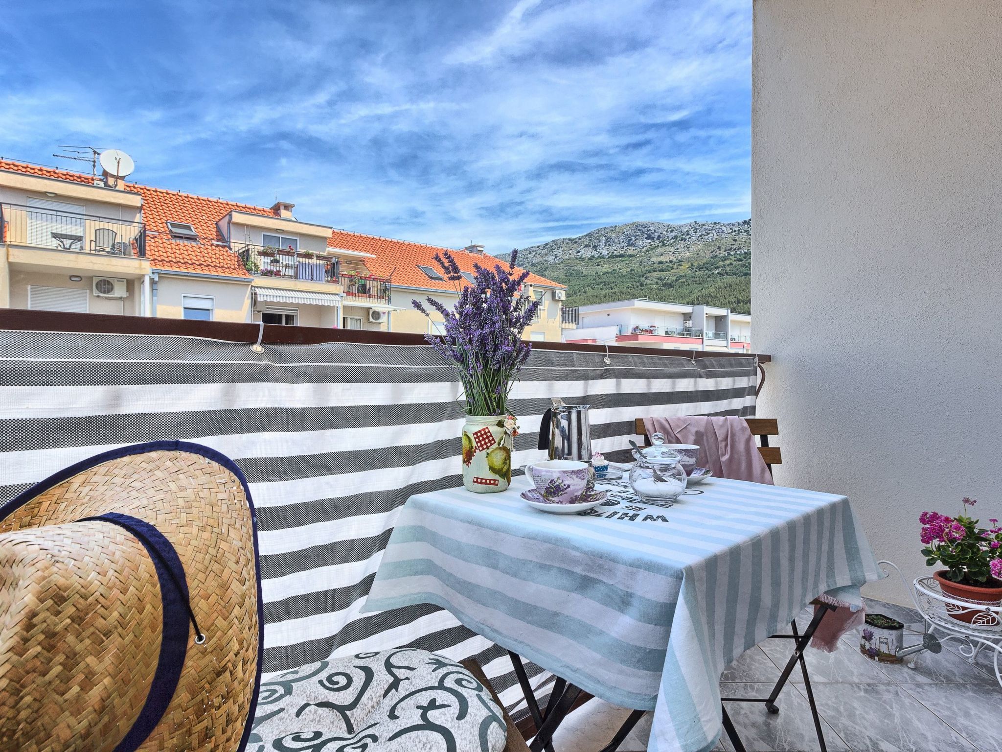 Gemütliches Studio mit Balkon-Dedans