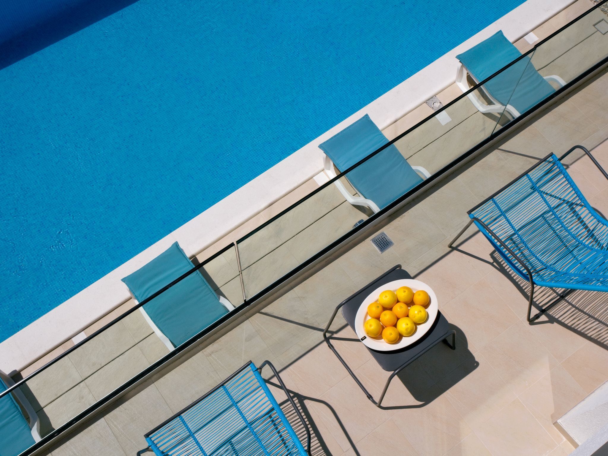 Ferienvilla "Elena" mit eigenem Pool-Drinnen