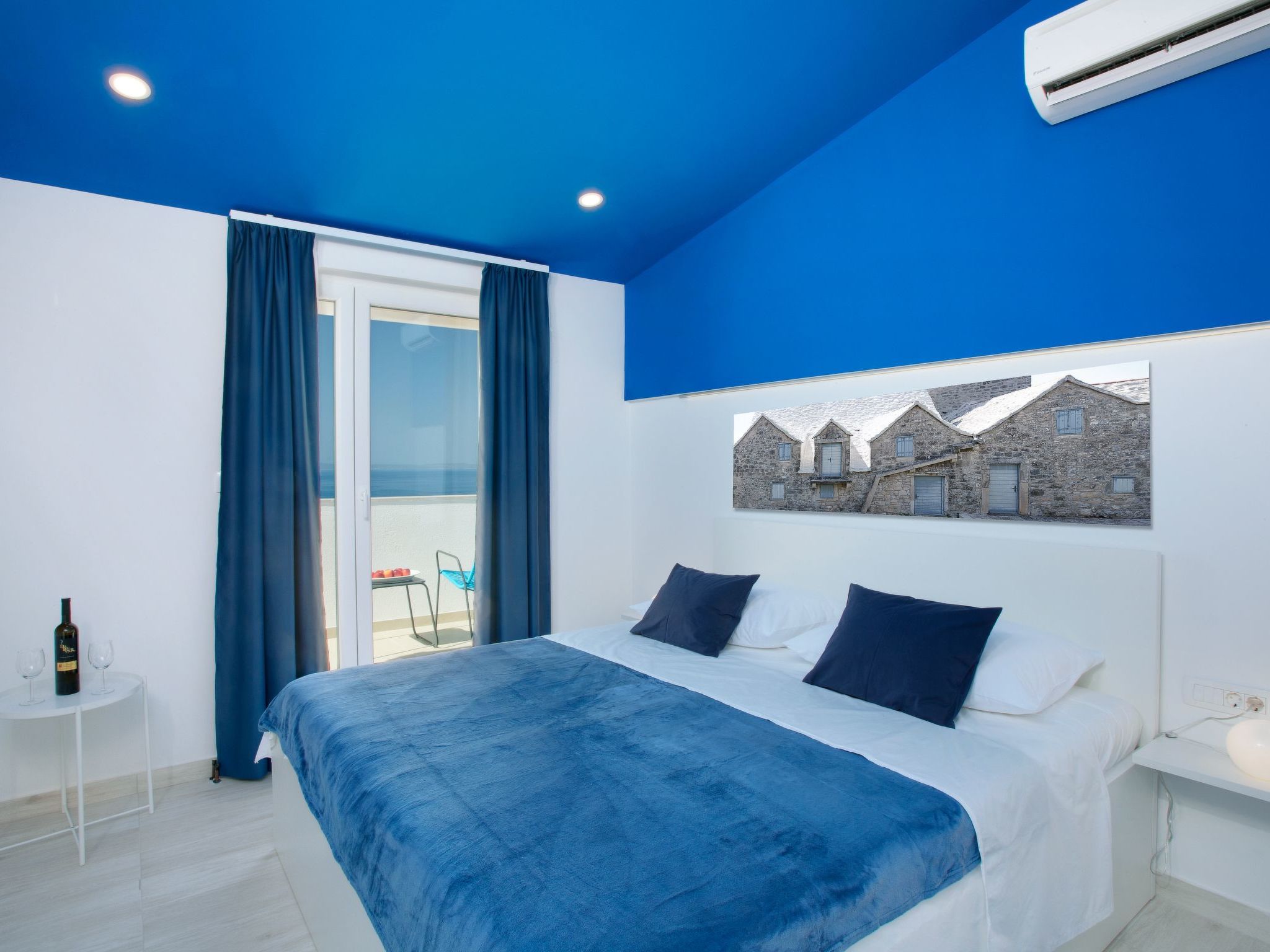 Ferienvilla "Elena" mit eigenem Pool-Drinnen