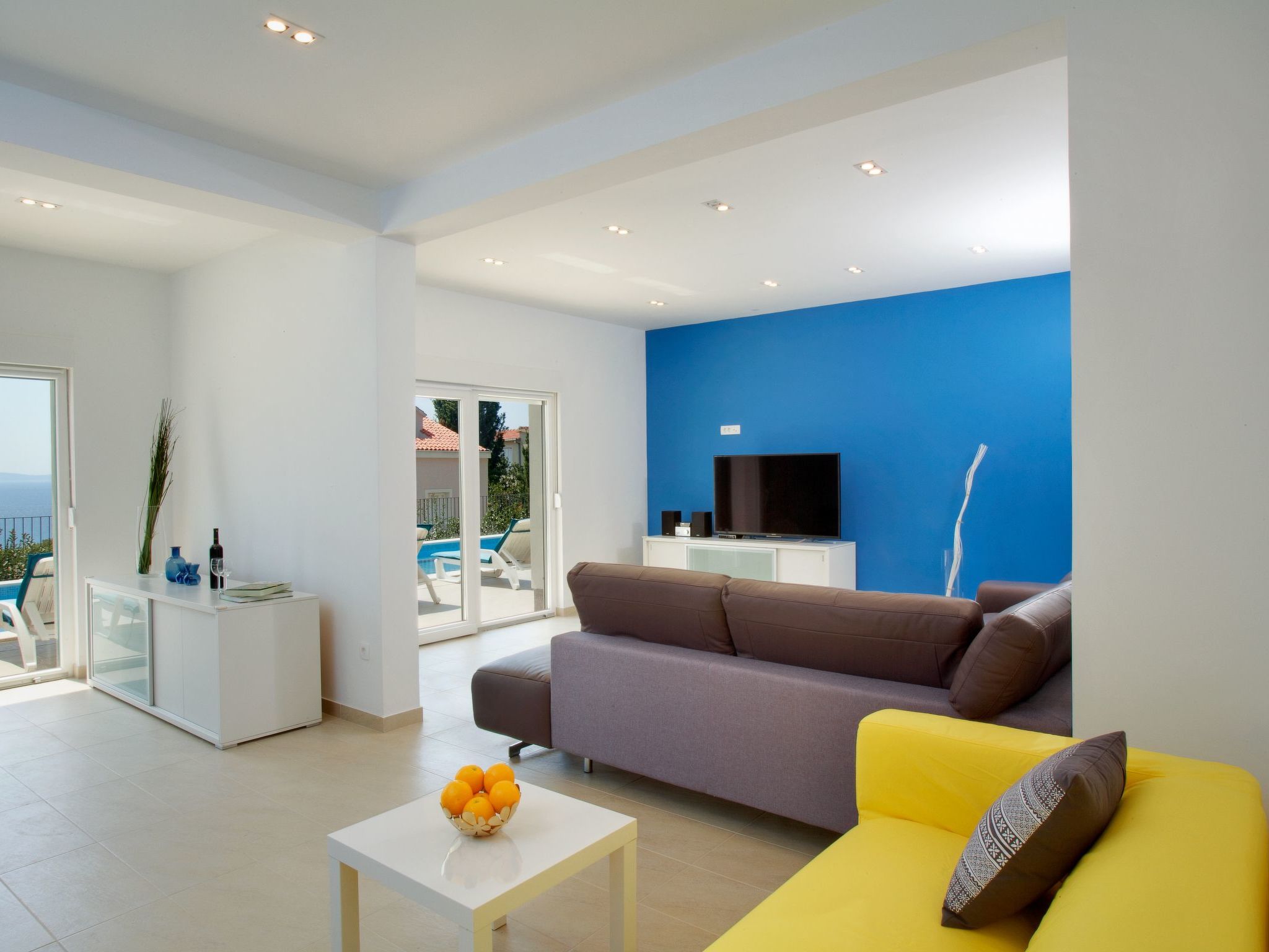 Ferienvilla "Elena" mit eigenem Pool-Drinnen