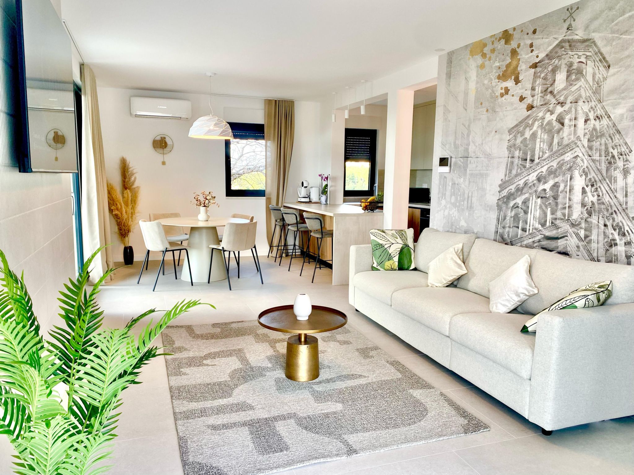 Villa mit beheiztem Infinity-Pool und Massagedüsen-Dedans