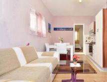 Charmante Wohnung La-Le: romantisch appartement aan de Dalmatische kust - thumbnail 1
