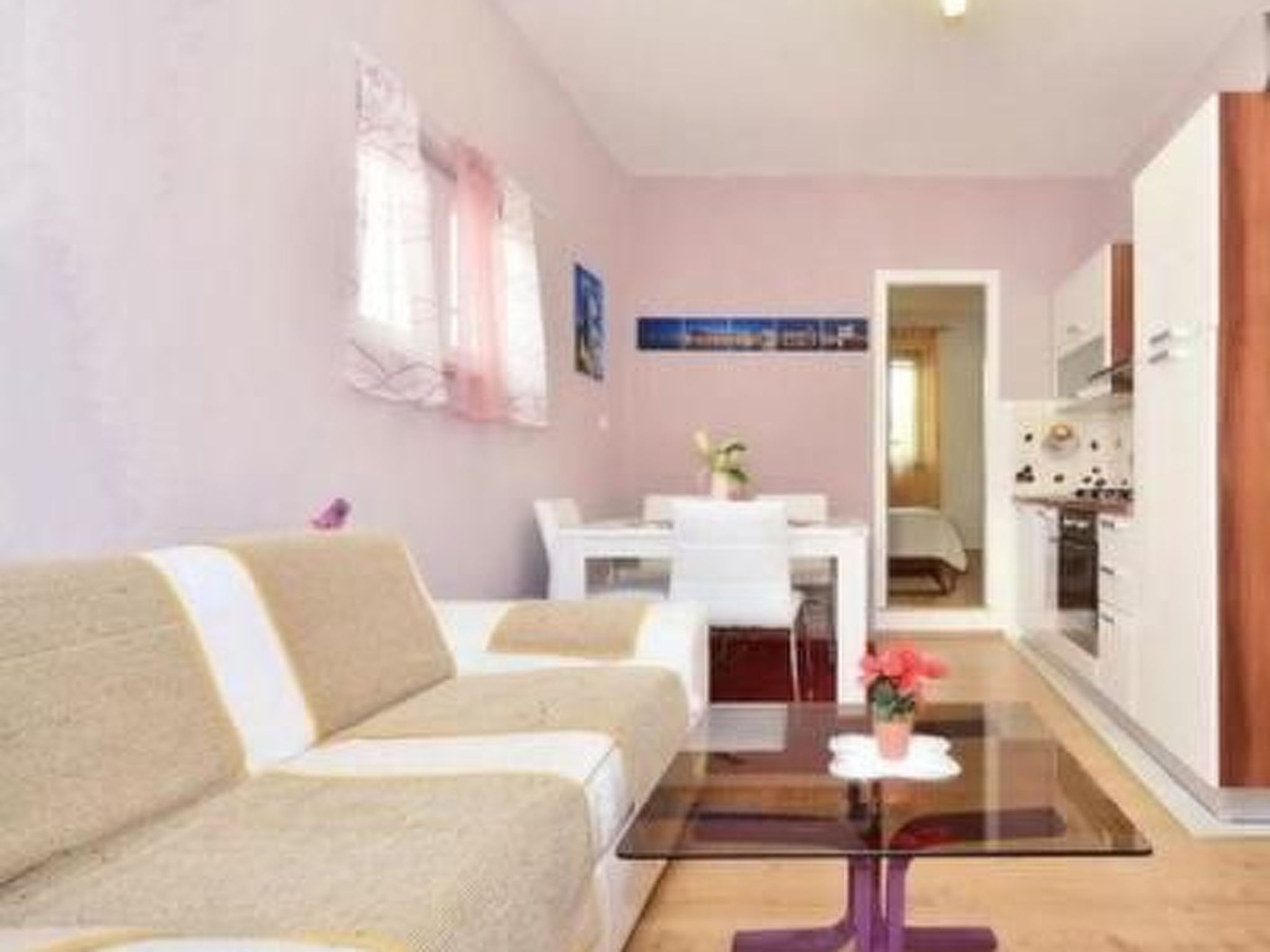 Vakantiehuis met 1 slaapkamer(s) in Podstrana (Kroatië) voor 2 personen
