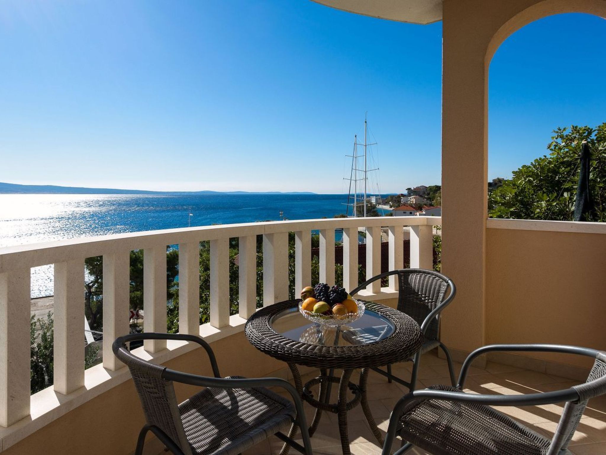 In Dugi Rat mit Großer Terrasse