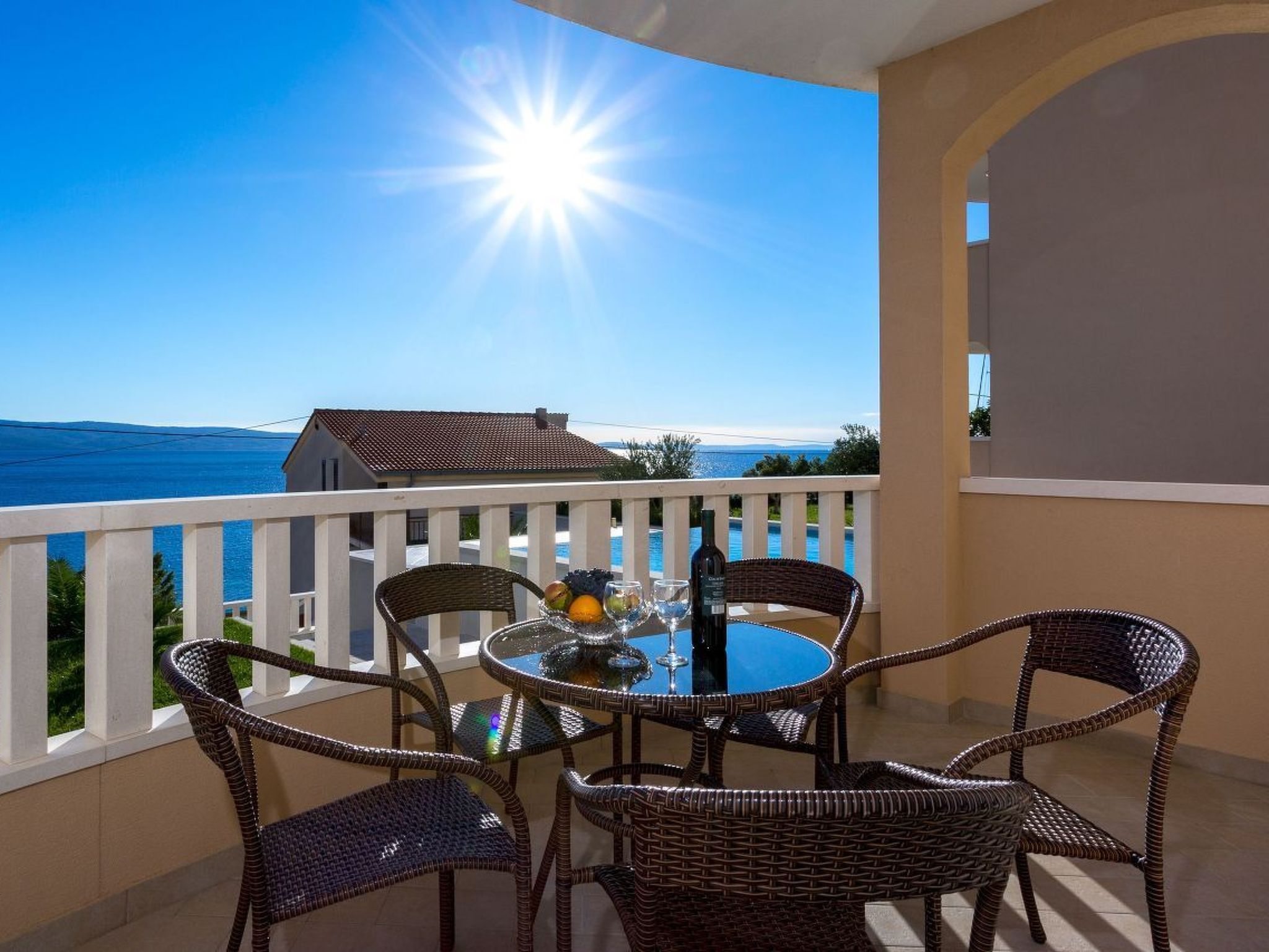 In Dugi Rat mit Großer Terrasse