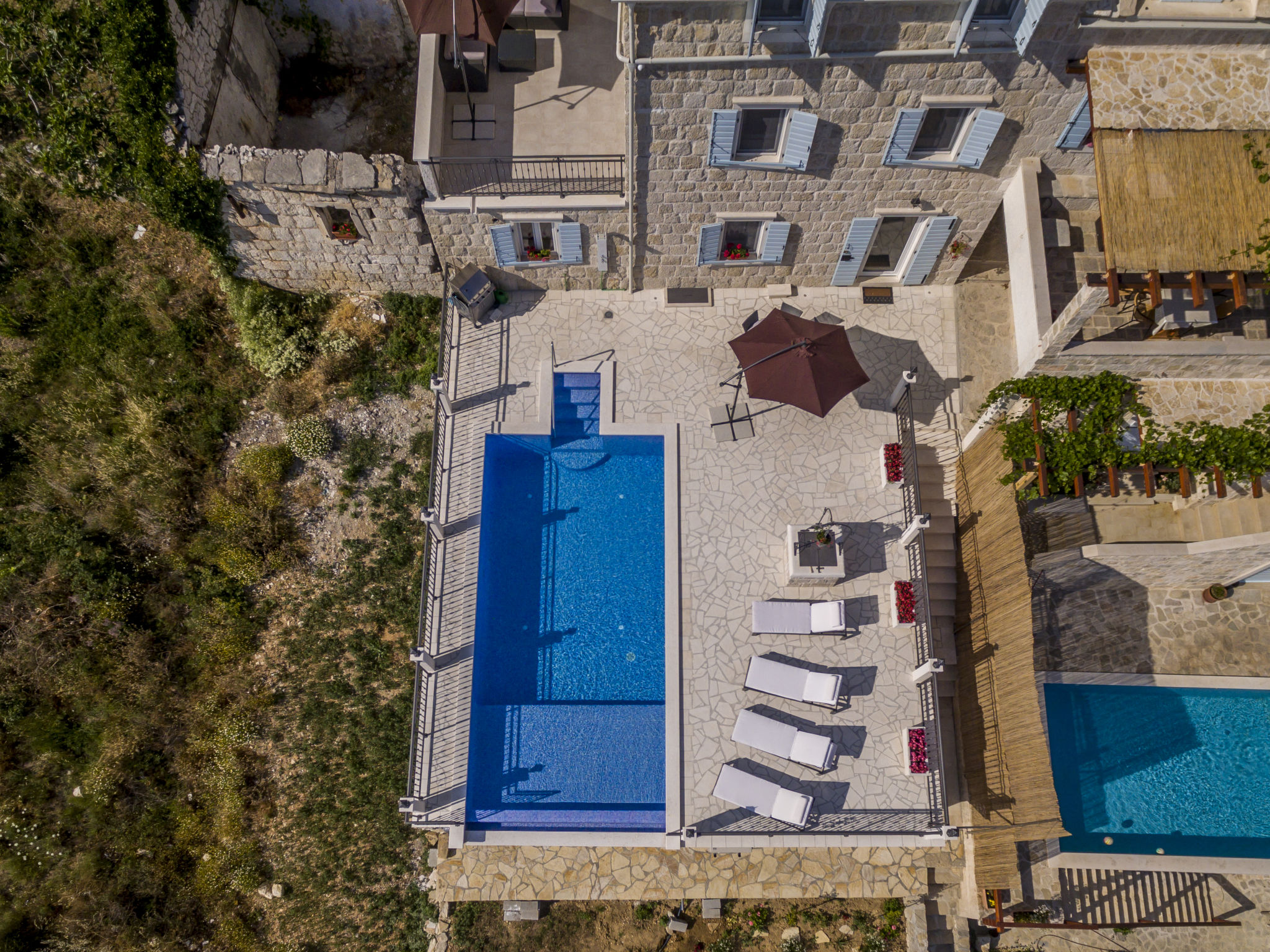 Villa Nareste: Gerenoveerde zeezichtvilla met verwarmd zwembad in Omiš - foto 32