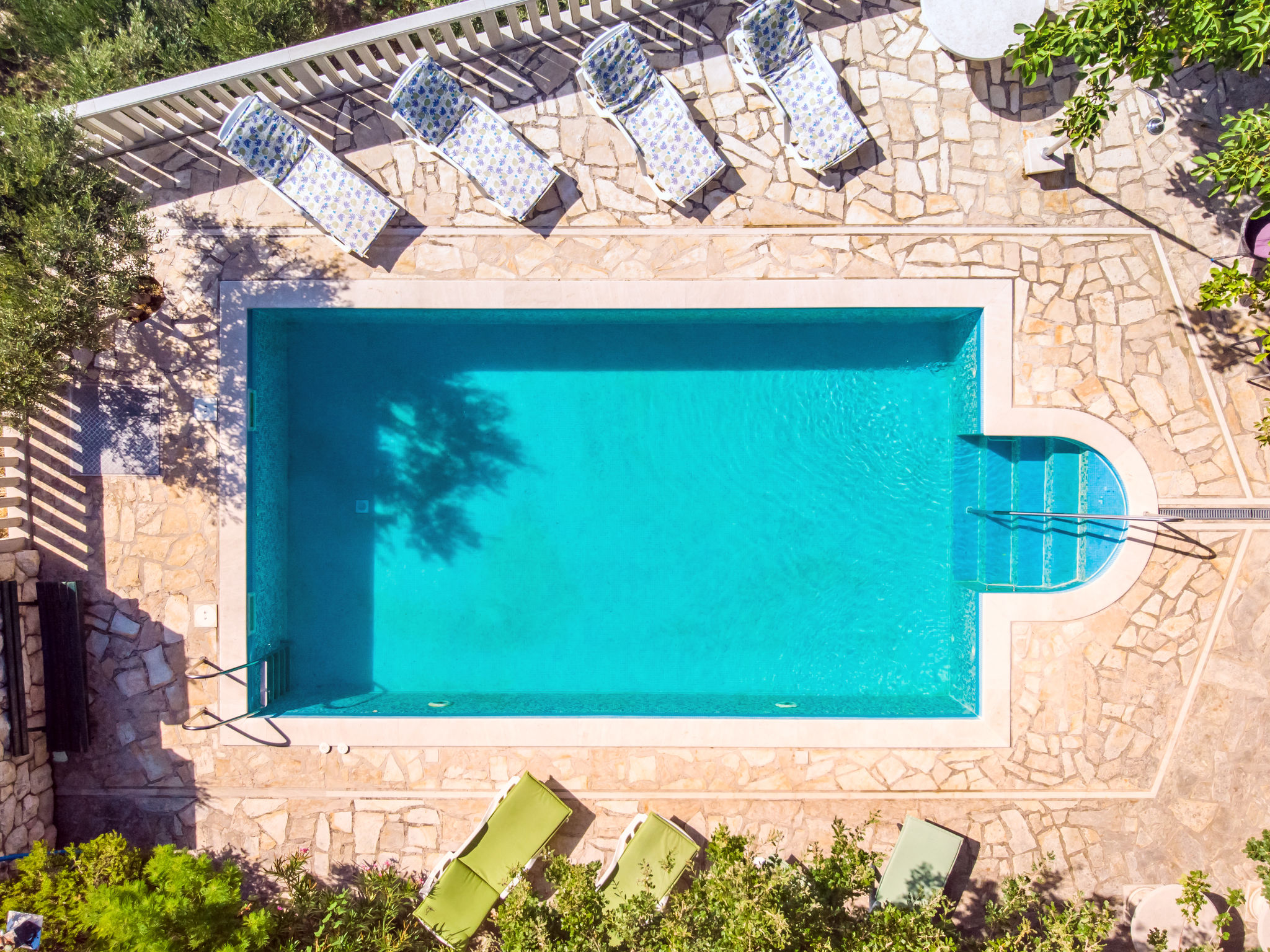 Villa Jolie Amazing Stone: Ruim vakantiehuis met zwembad en zeezicht bij Omiš - foto 32