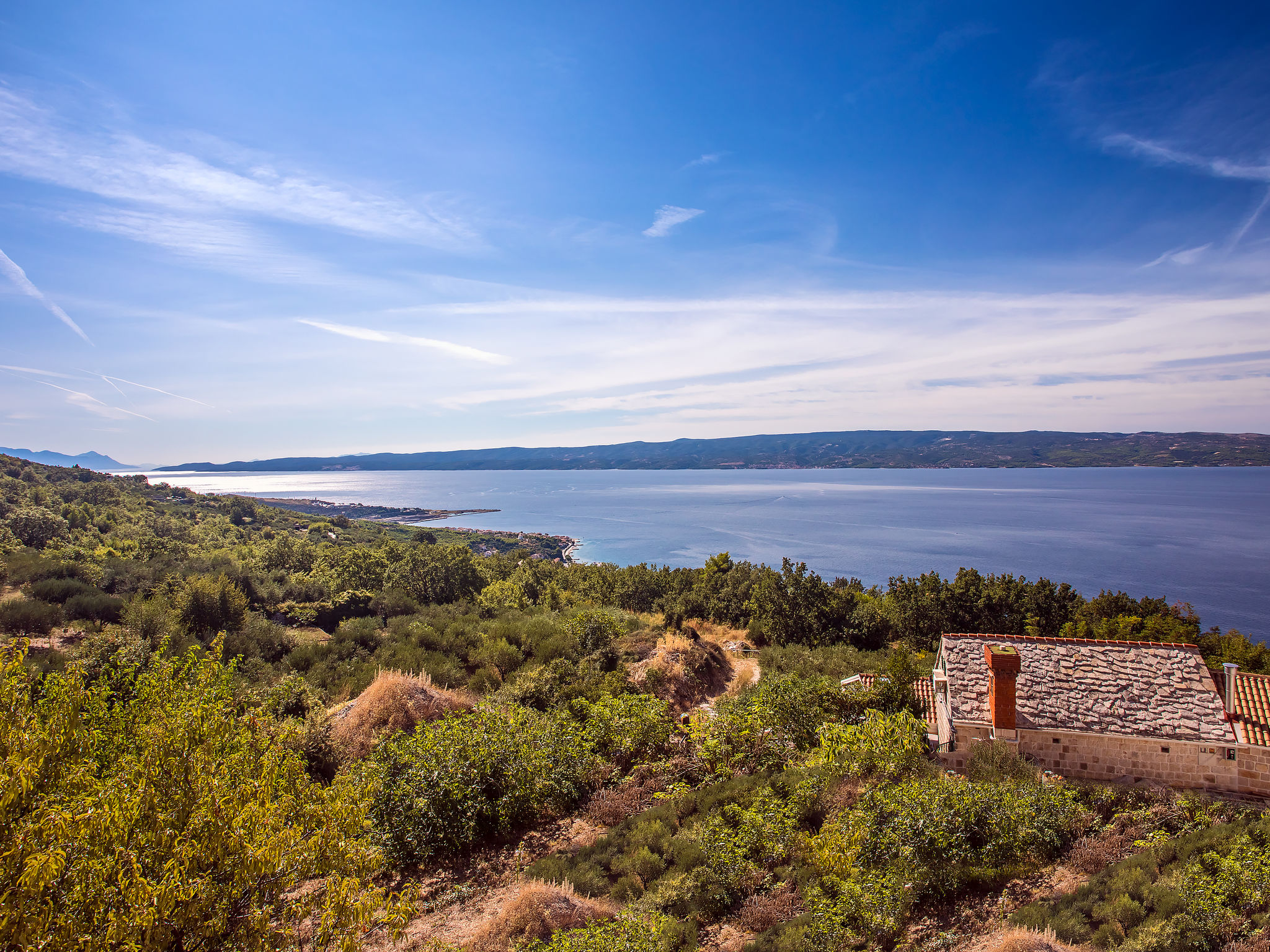 Villa Jolie Amazing Stone: Ruim vakantiehuis met zwembad en zeezicht bij Omiš - foto 29