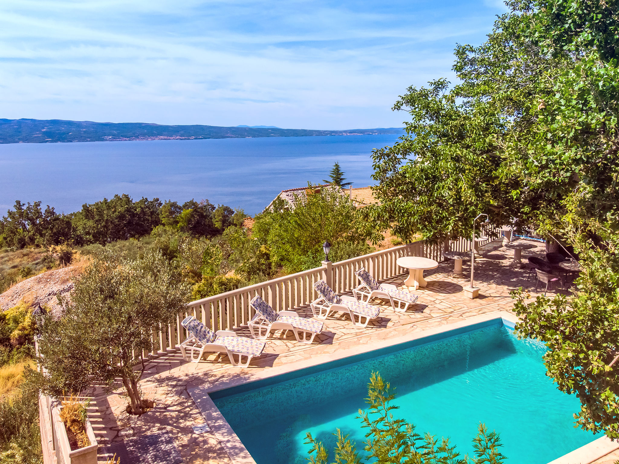 Villa Jolie Amazing Stone: Ruim vakantiehuis met zwembad en zeezicht bij Omiš - foto 25