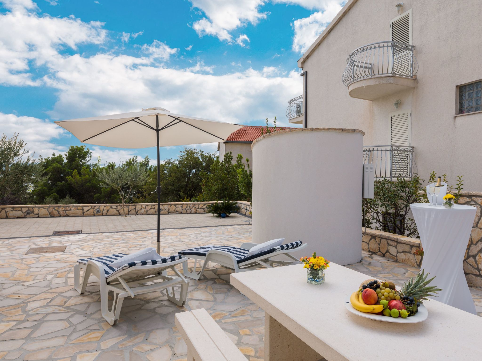 Moderne Ferienwohnung Daria mit Panoramablick