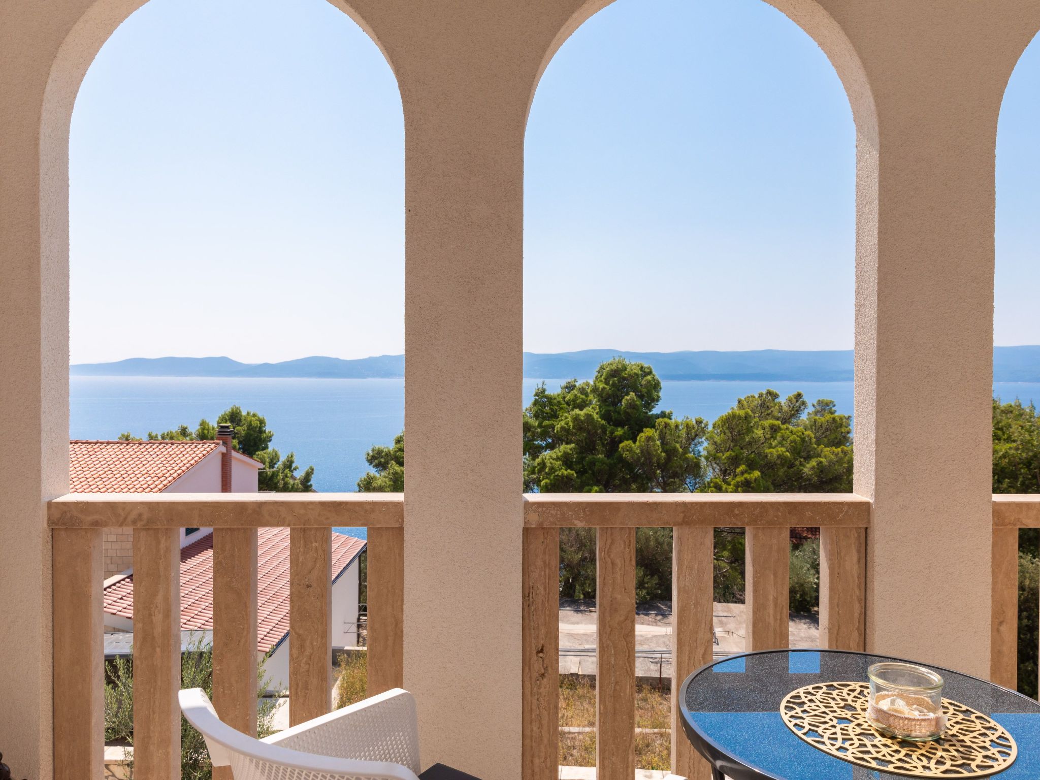 Moderne Ferienwohnung Daria mit Panoramablick-Inside
