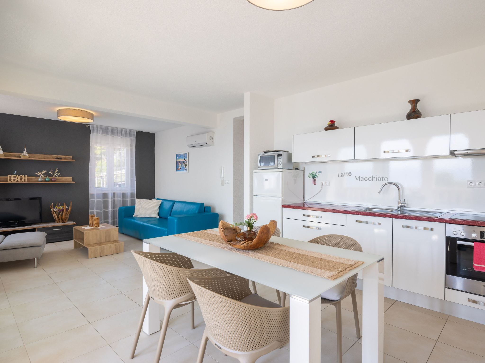 Moderne Ferienwohnung Daria mit Panoramablick-Inside