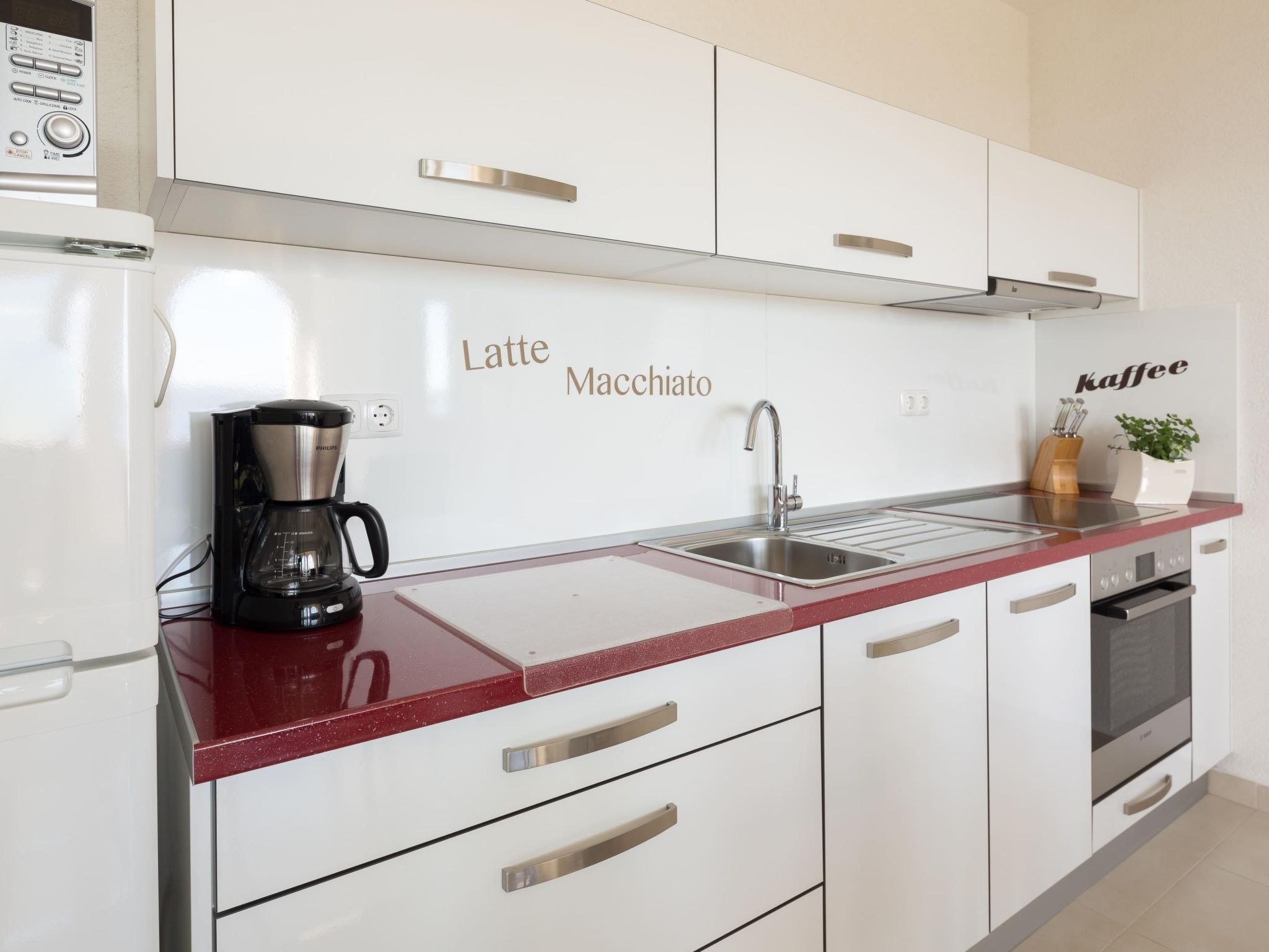 Moderne Ferienwohnung Daria mit Panoramablick-Inside