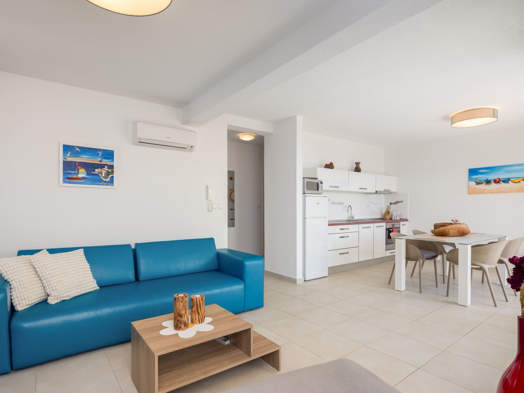 Moderne Ferienwohnung Daria mit Panoramablick-Inside