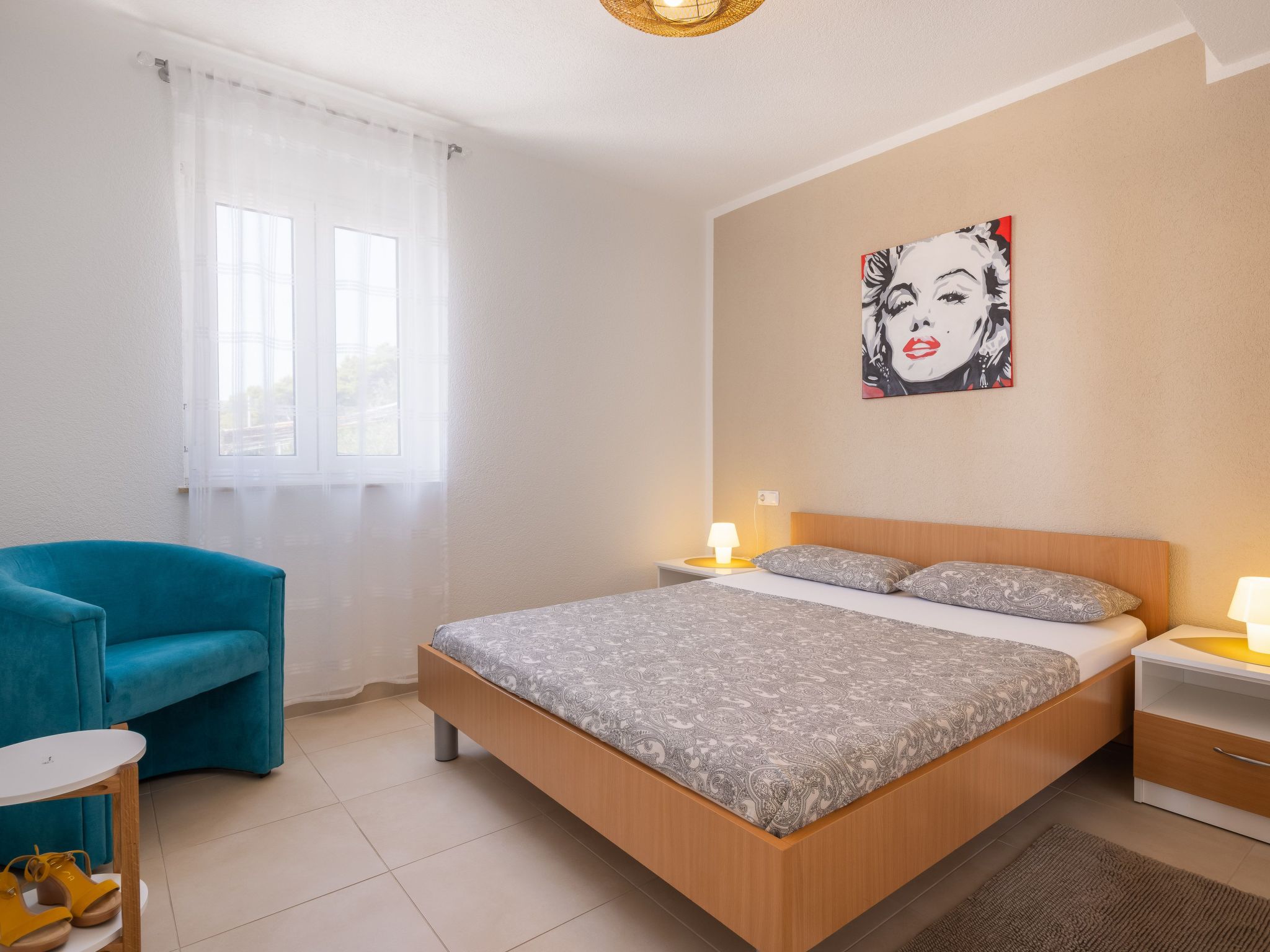 Moderne Ferienwohnung Daria mit Panoramablick-Inside