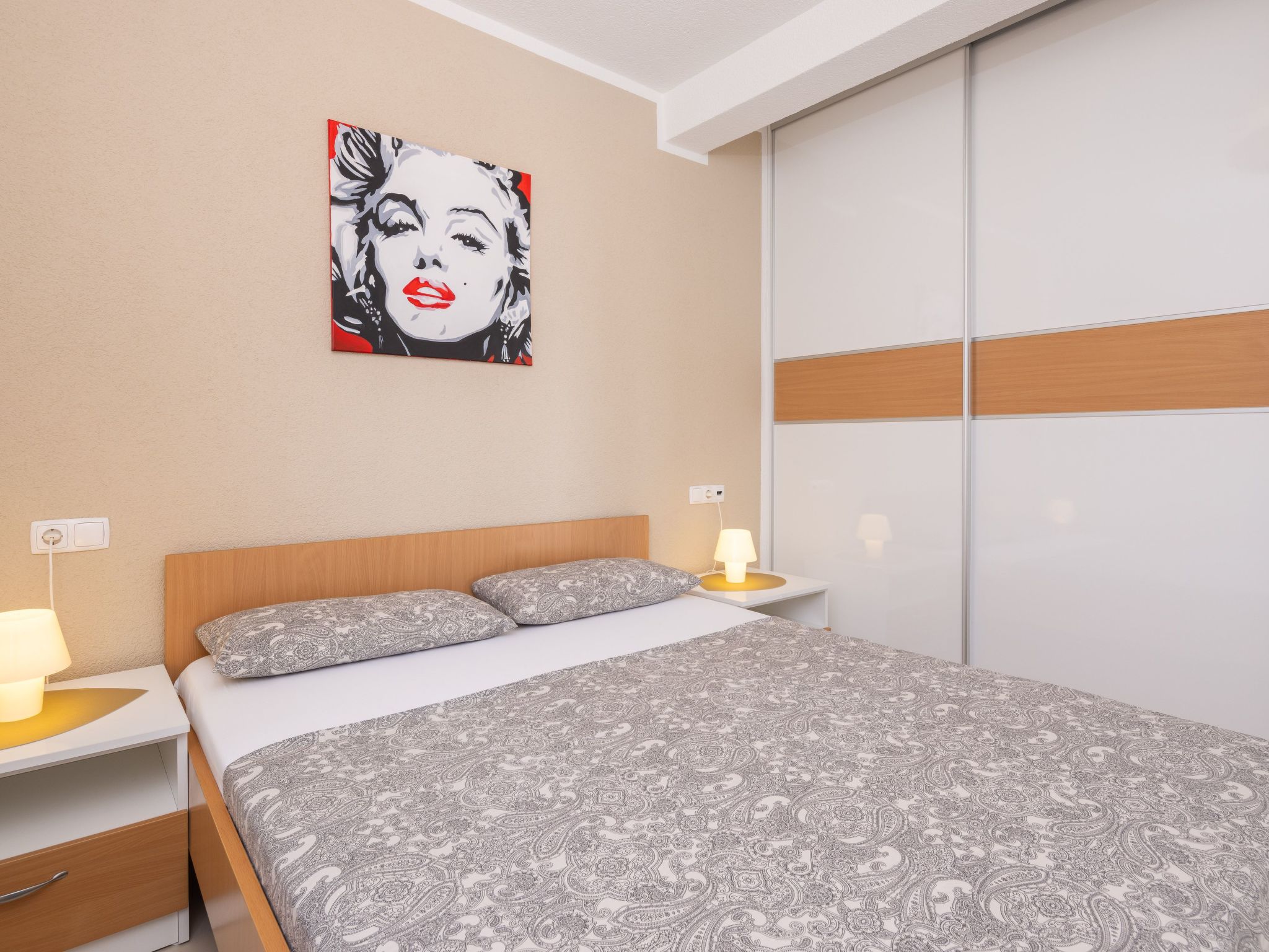 Moderne Ferienwohnung Daria mit Panoramablick-Inside