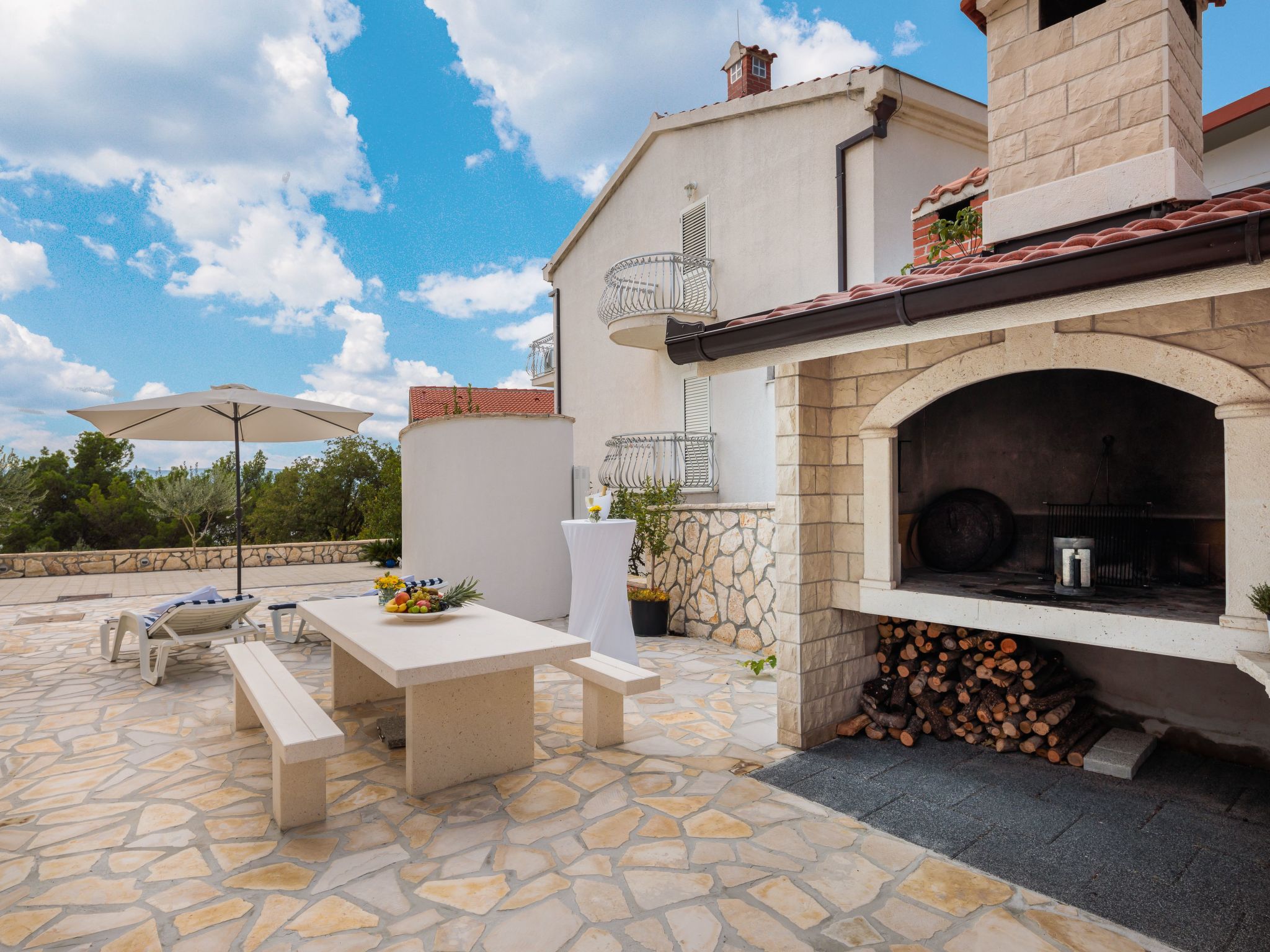 Moderne Ferienwohnung Daria mit Panoramablick-Inside