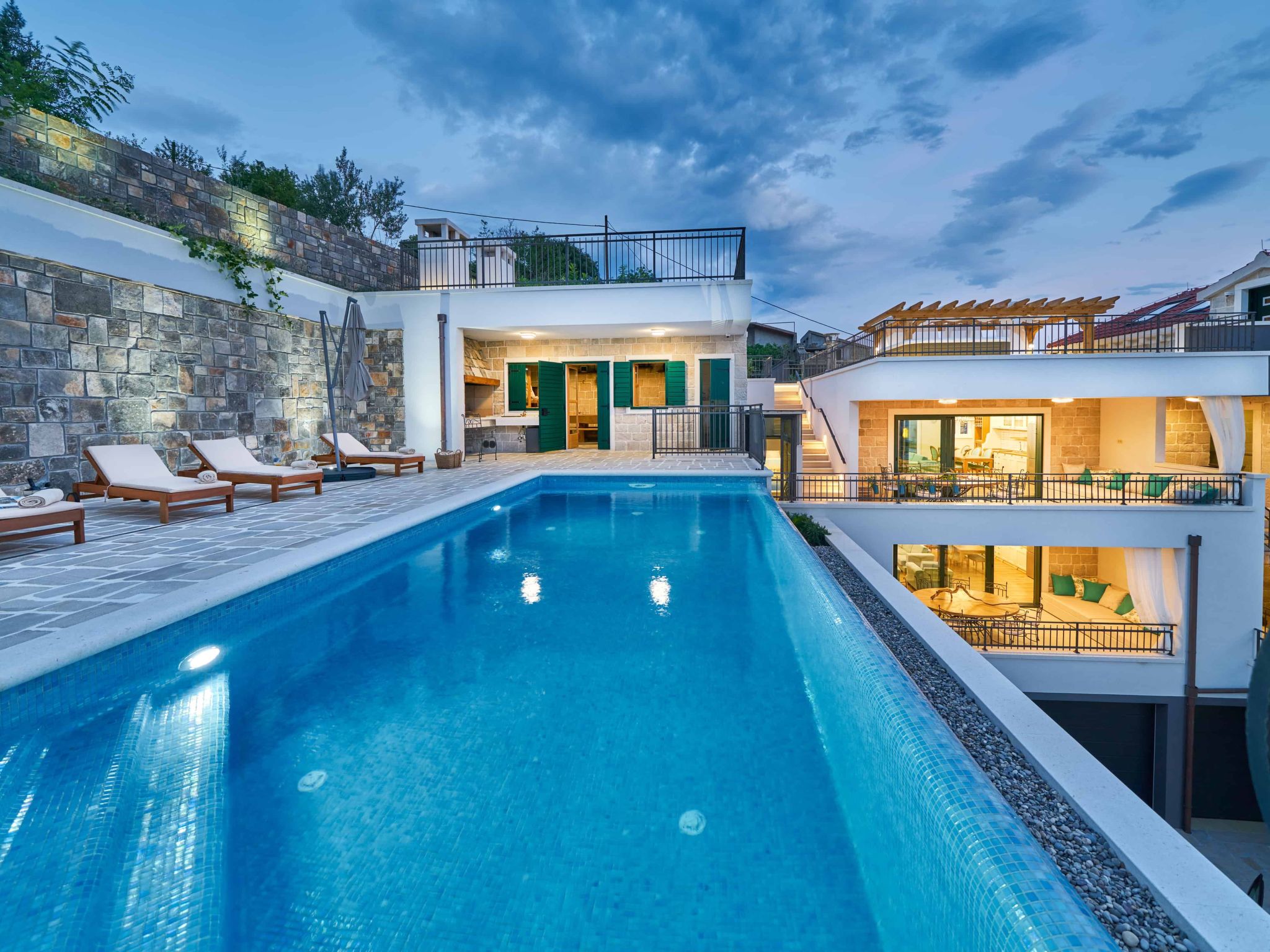 Wunderschön gestaltete Villa Mladenka in Suhi Potok