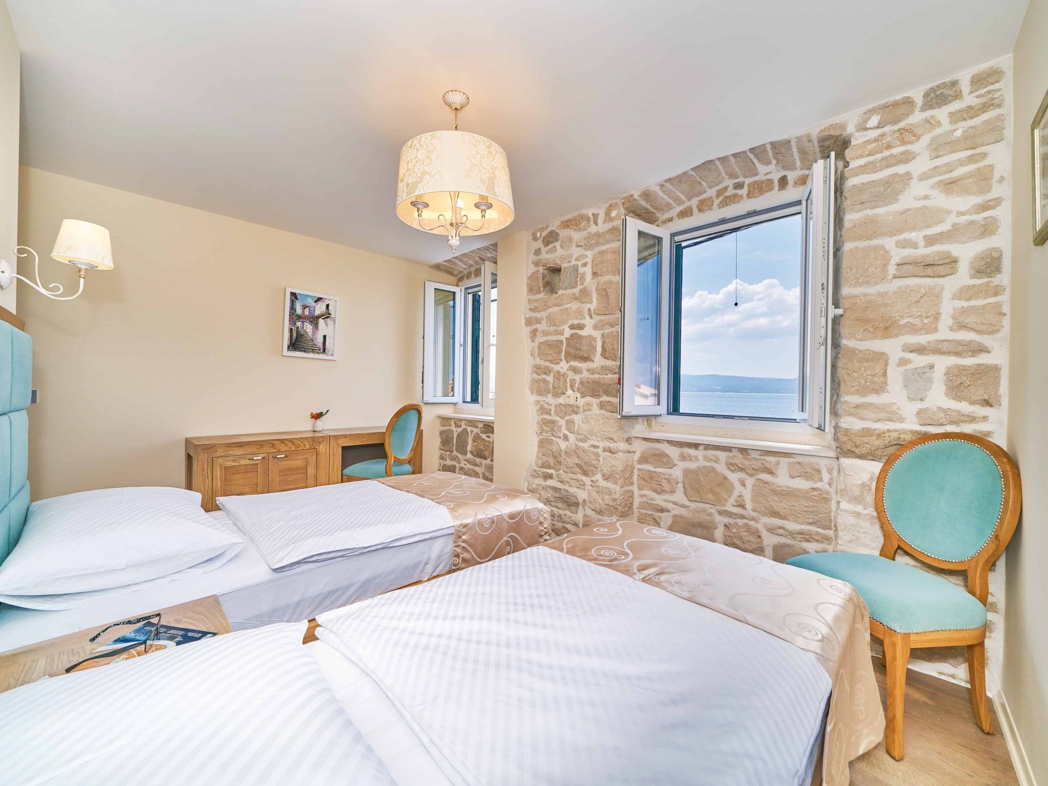 Wunderschön gestaltete Villa Mladenka in Suhi Potok-Dedans