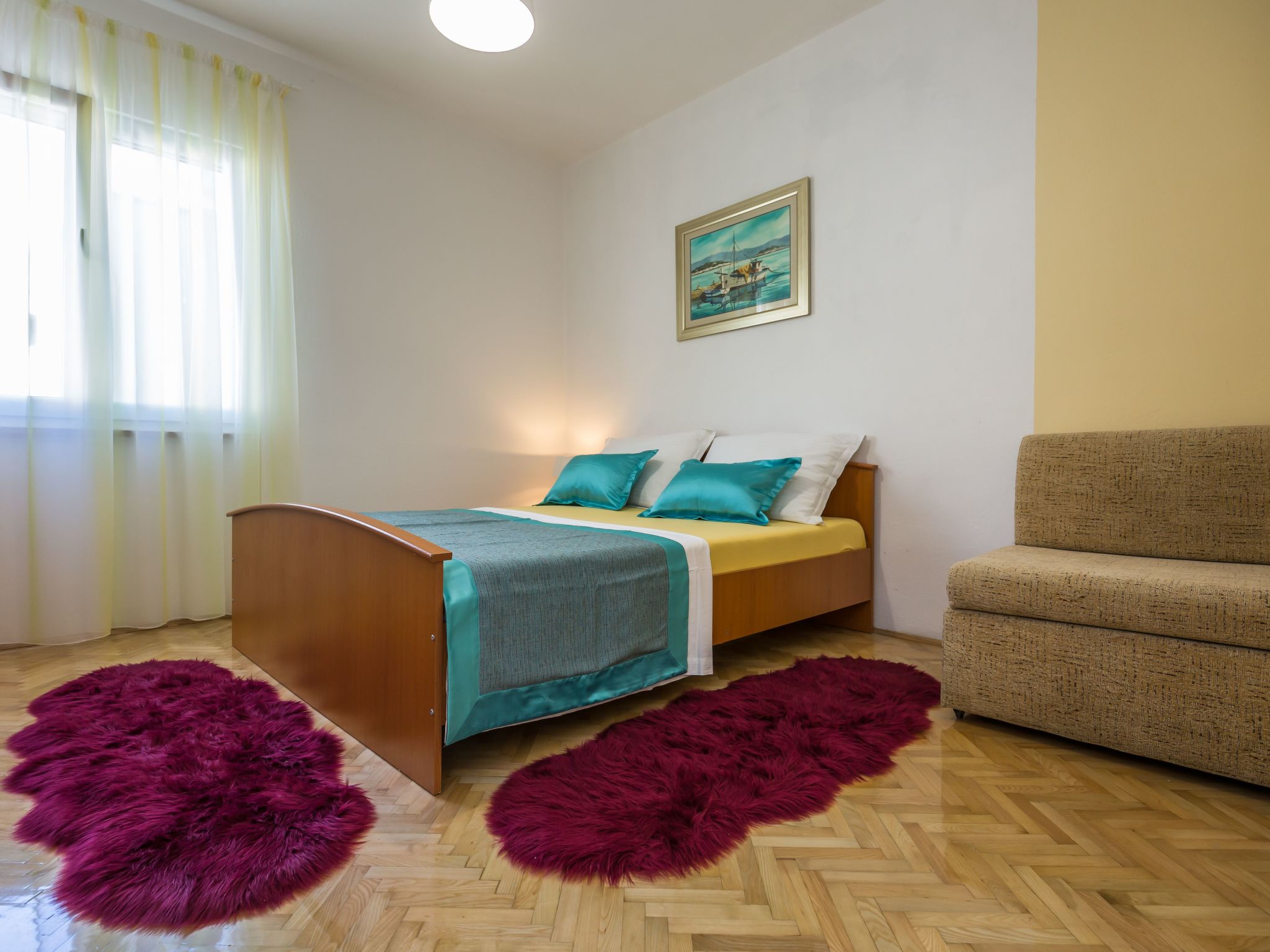 Große Wohnung in Omiš mit Möbliertem Balkon-Dedans