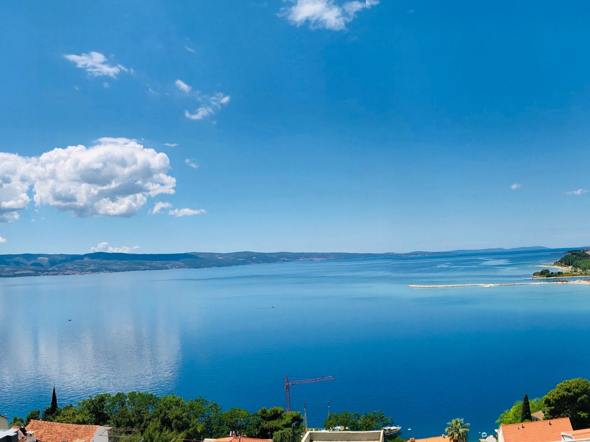 Große Wohnung in Omis mit Terrasse und Meerblick-Dedans