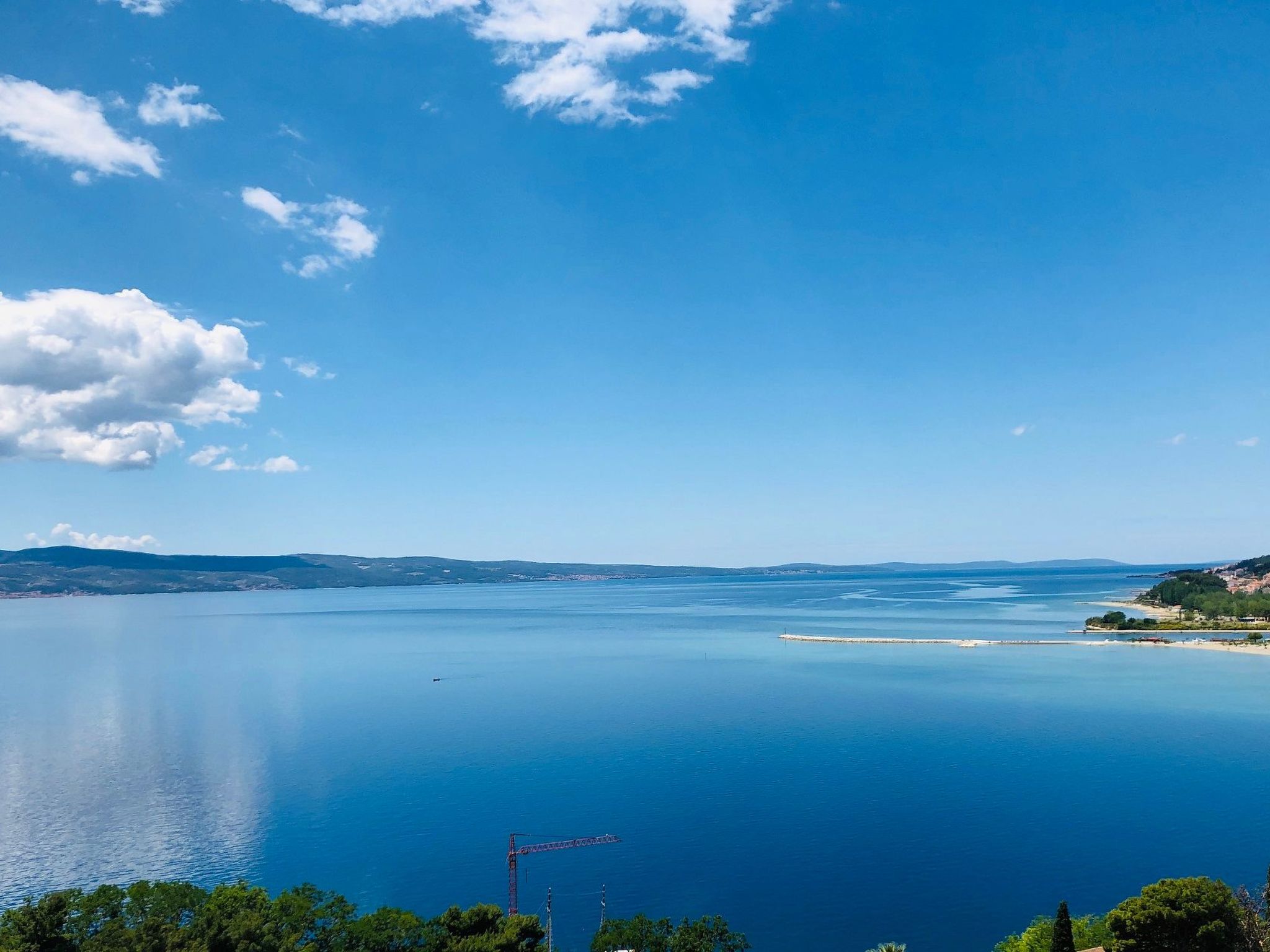 Große Wohnung in Omis mit Terrasse und Meerblick-Dedans