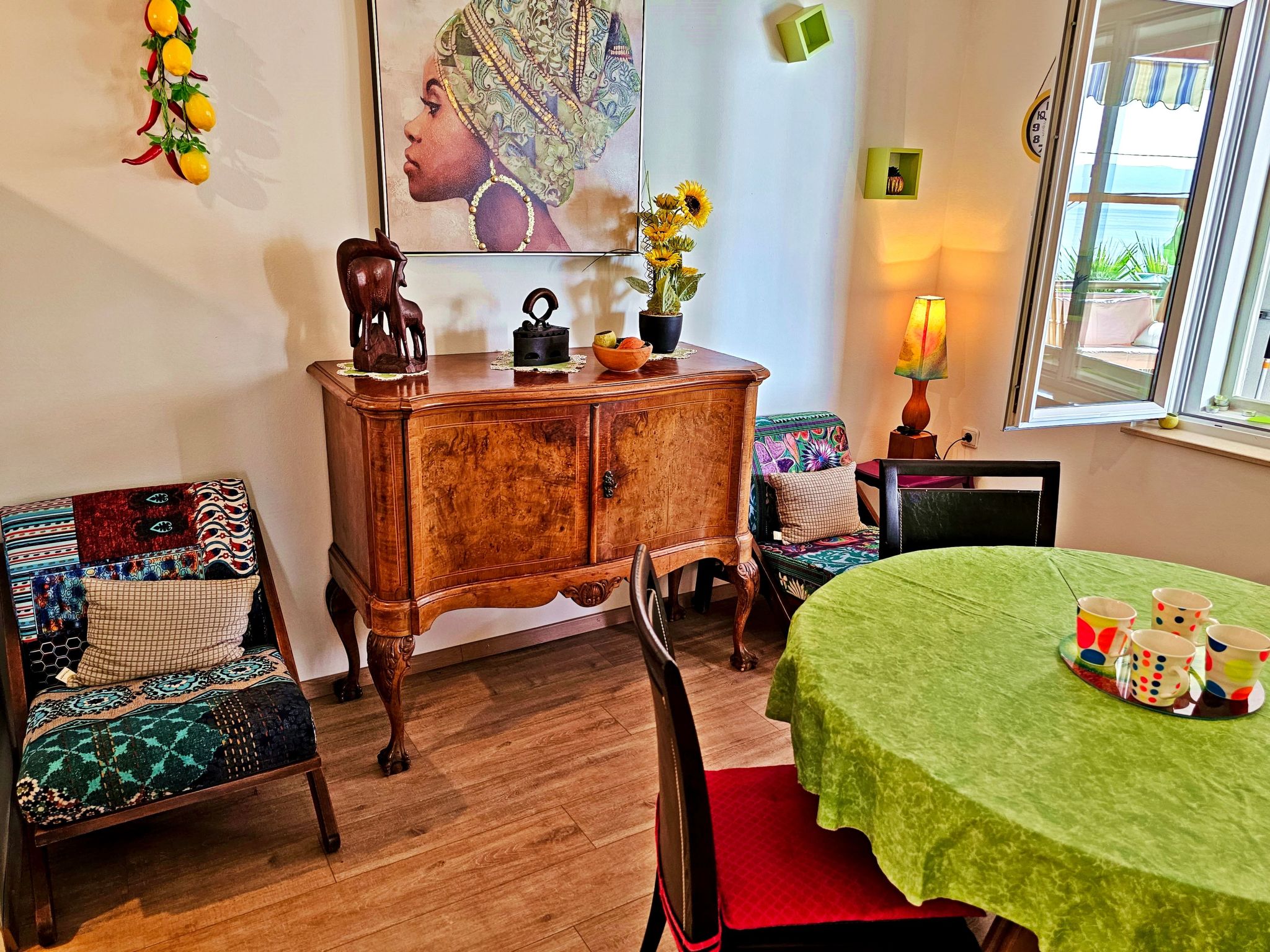 Wohnung in Jesenice mit Terrasse-Binnen