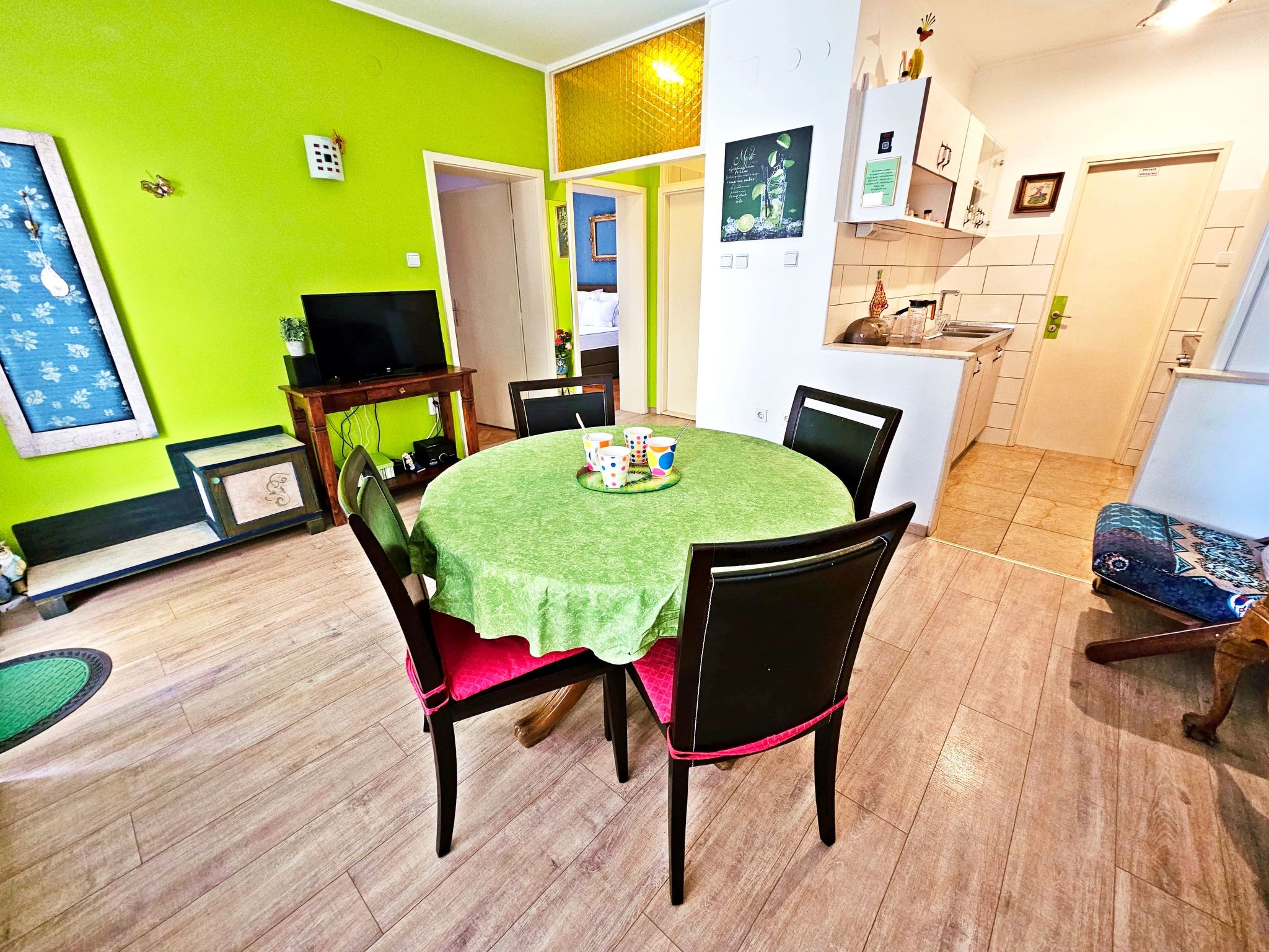 Wohnung in Jesenice mit Terrasse-Binnen