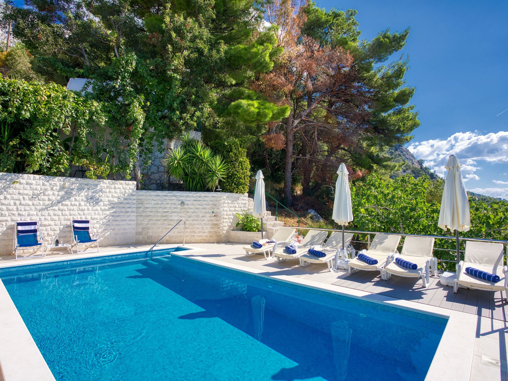 Appartement "Zorka" mit Blick auf das Wasser