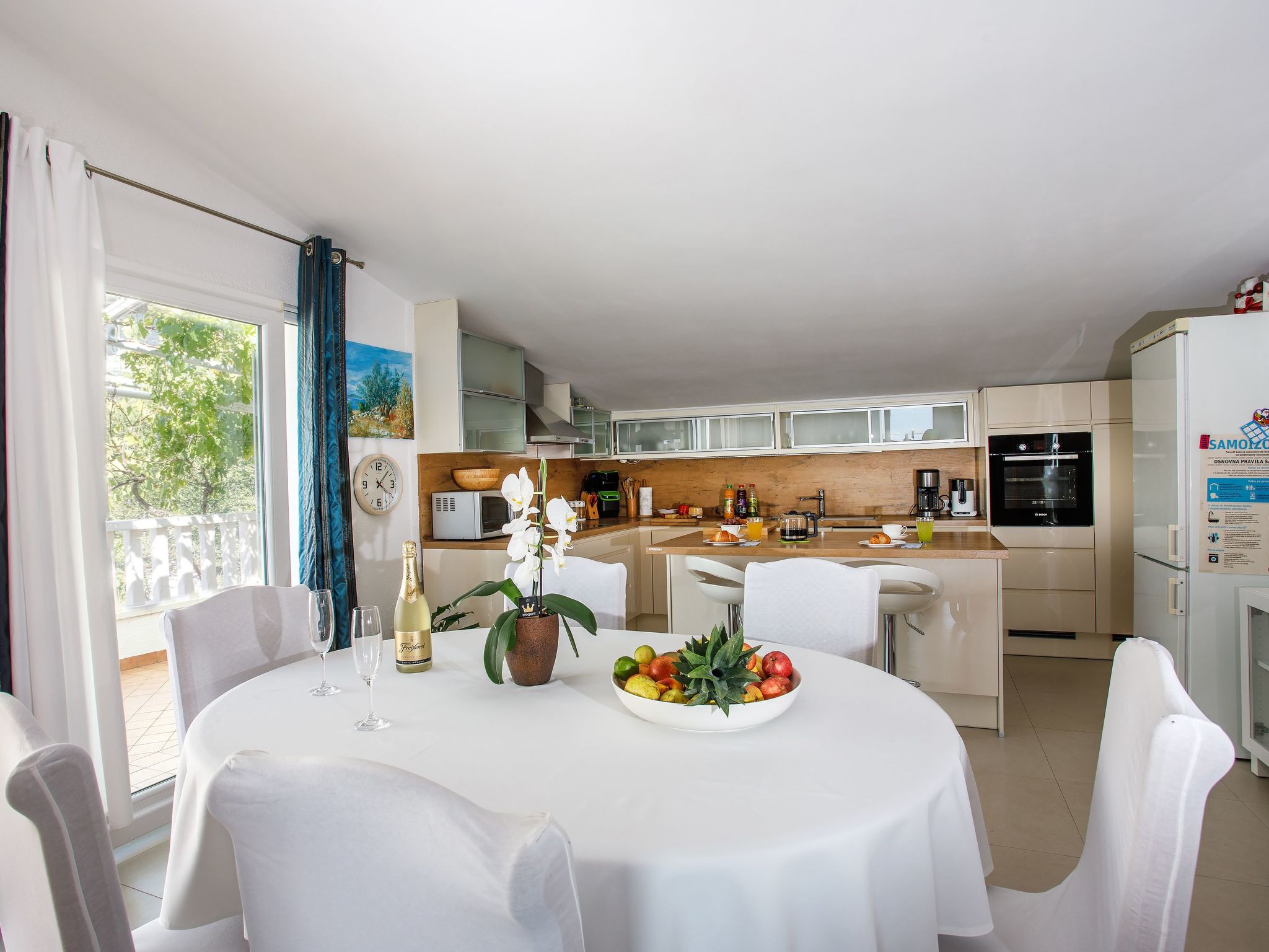 Appartement "Zorka" mit Blick auf das Wasser-Dedans