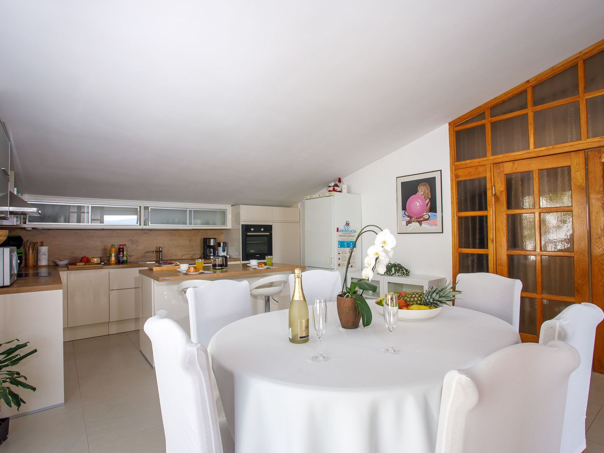 Appartement "Zorka" mit Blick auf das Wasser-Dedans