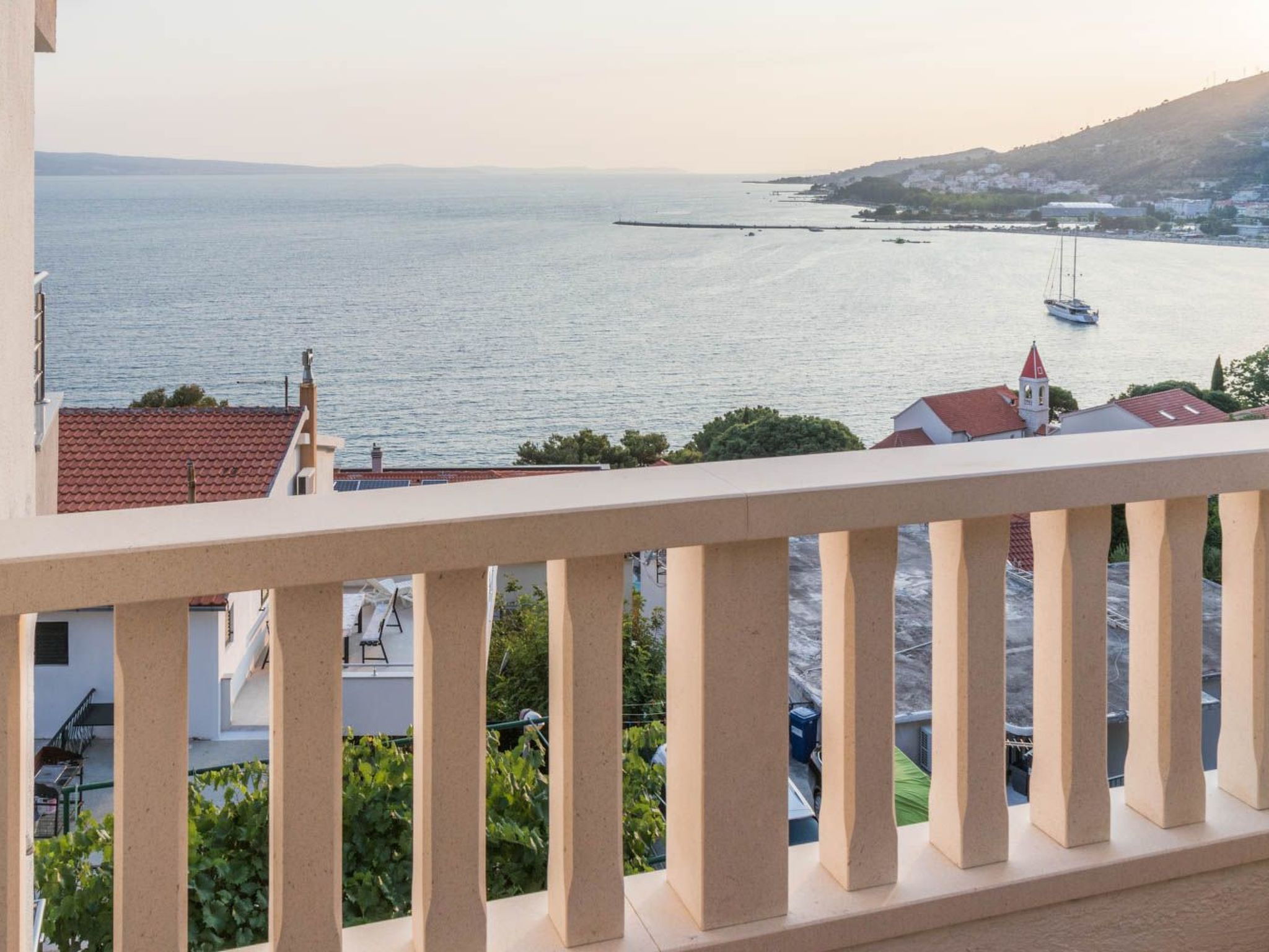 Appartement "Zorka" mit Blick auf das Wasser-Dedans