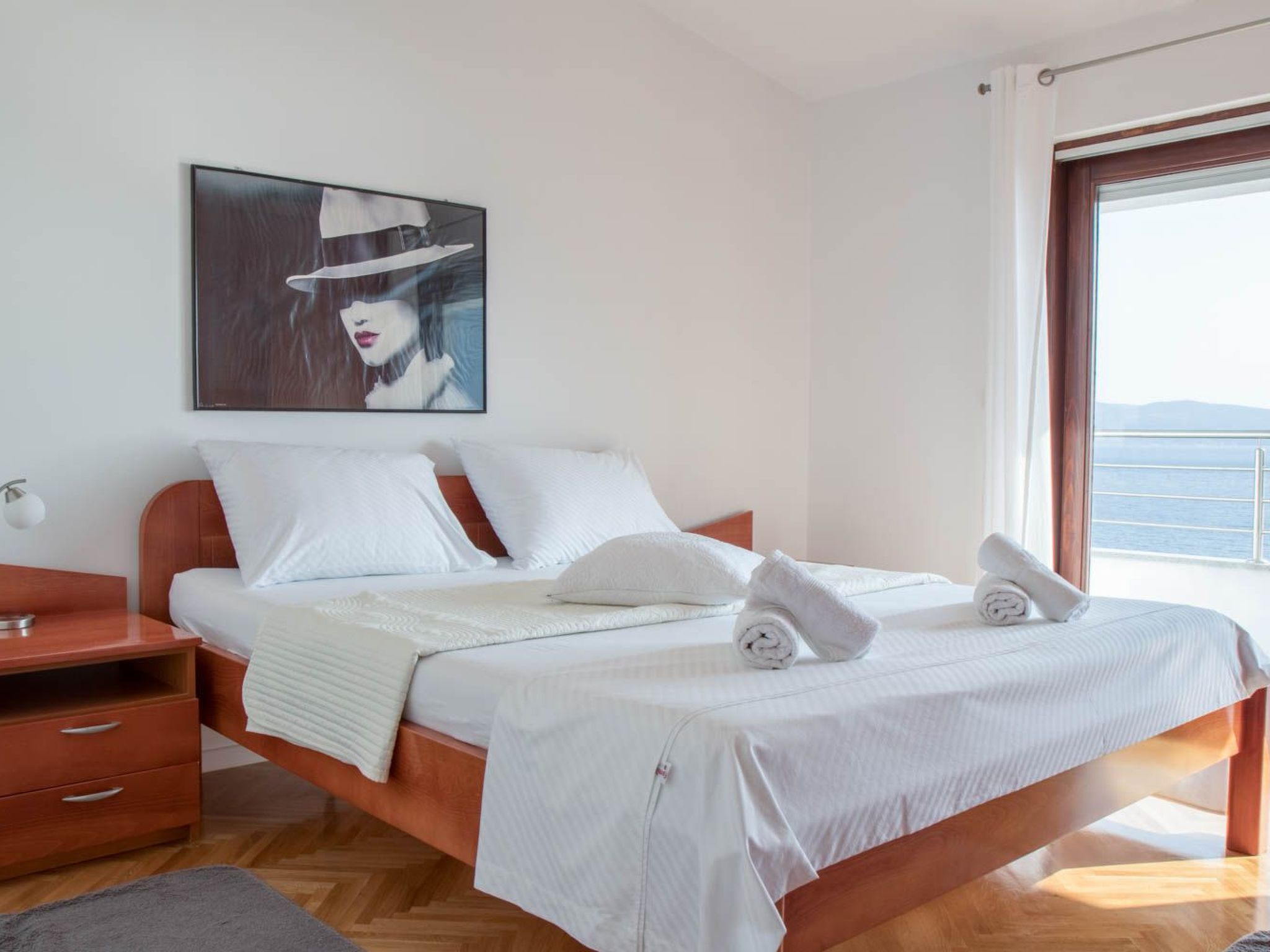 Appartement "Zorka" mit Blick auf das Wasser-Dedans