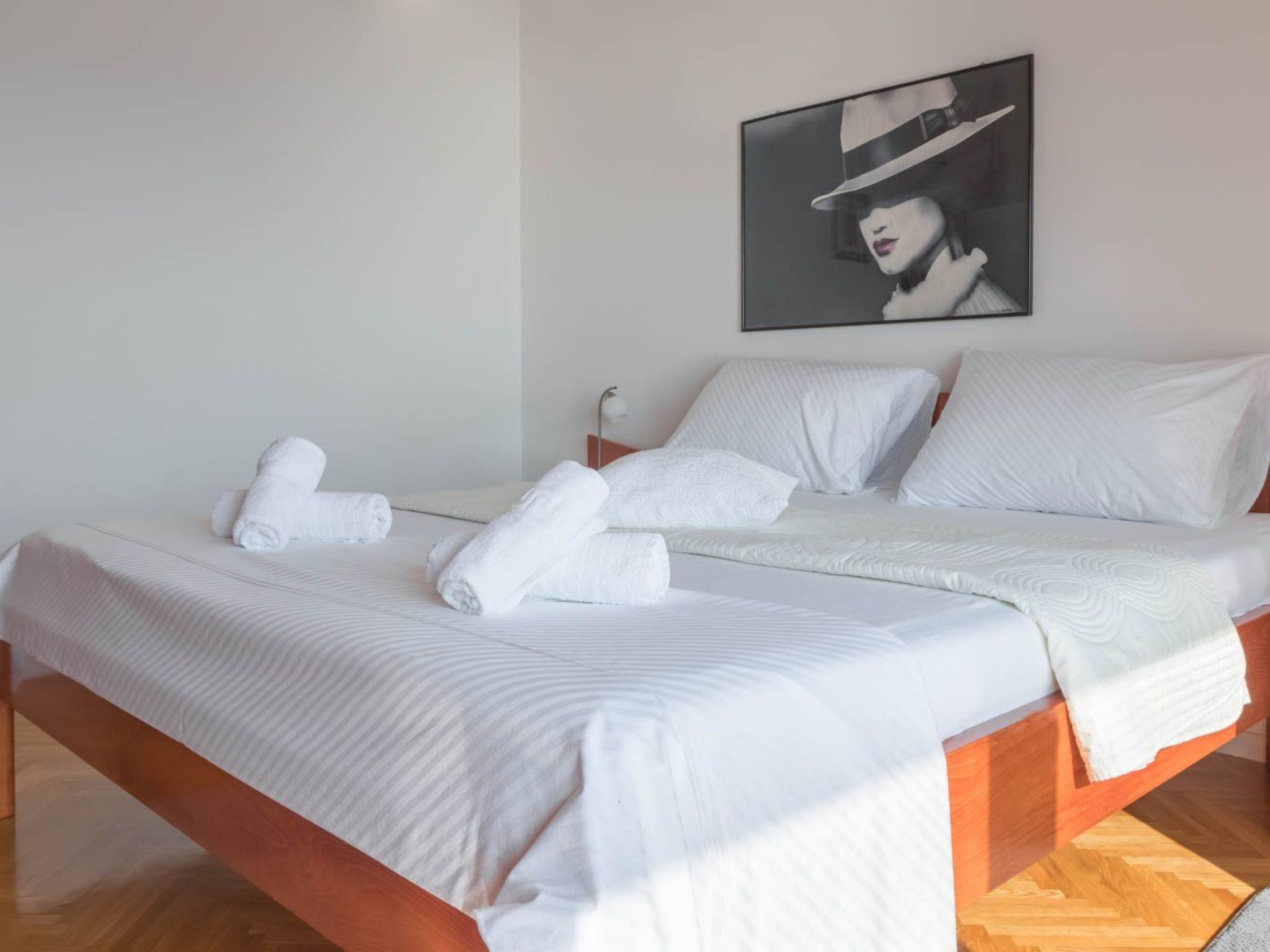 Appartement "Zorka" mit Blick auf das Wasser-Dedans