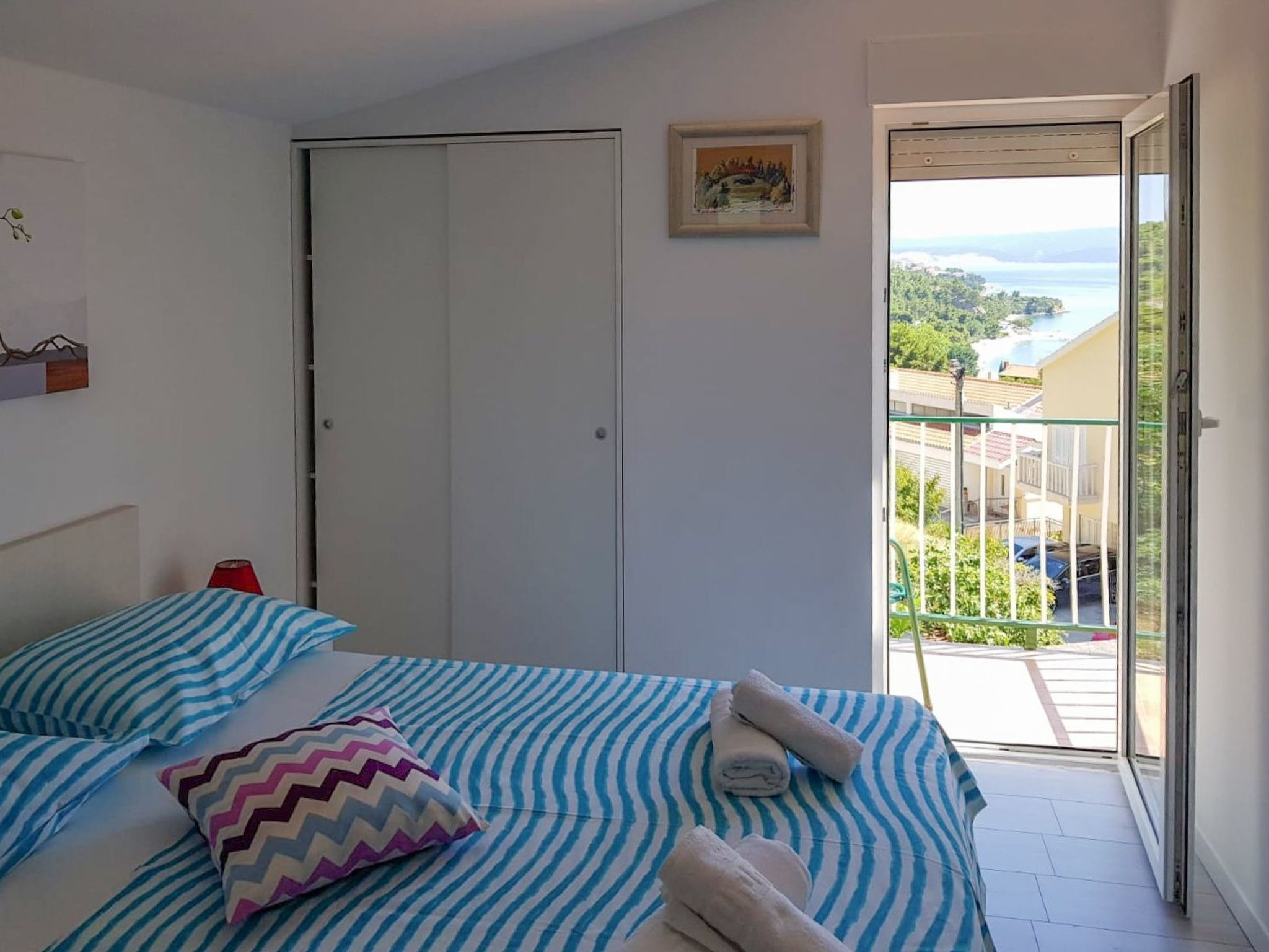 Appartement "Zorka" mit Blick auf das Wasser-Dedans