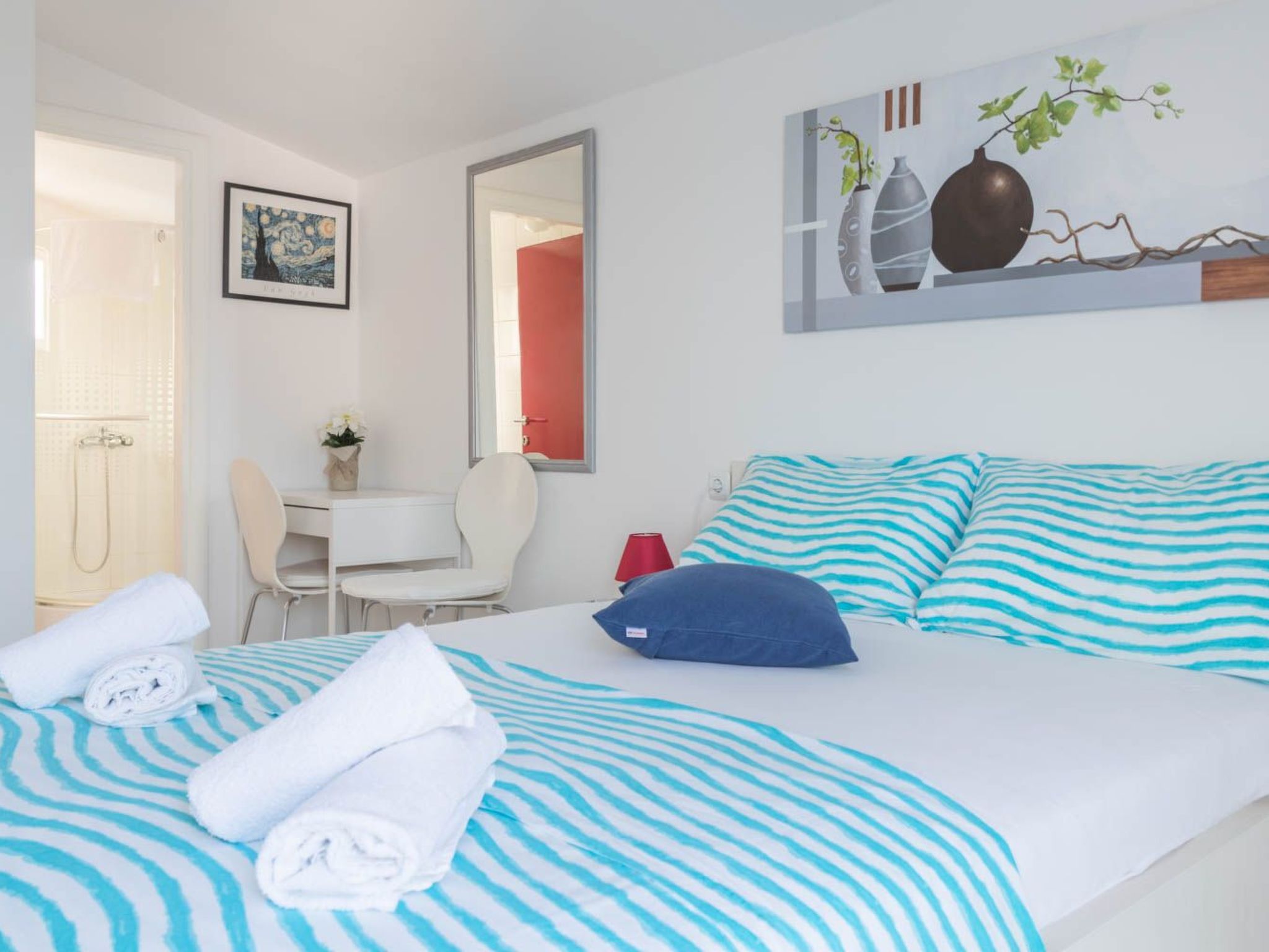 Appartement "Zorka" mit Blick auf das Wasser-Dedans